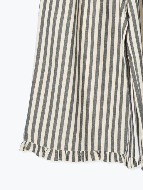 Samansa Mos2「【M/Lサイズ】綿麻裾フリルパンツ」|その他|