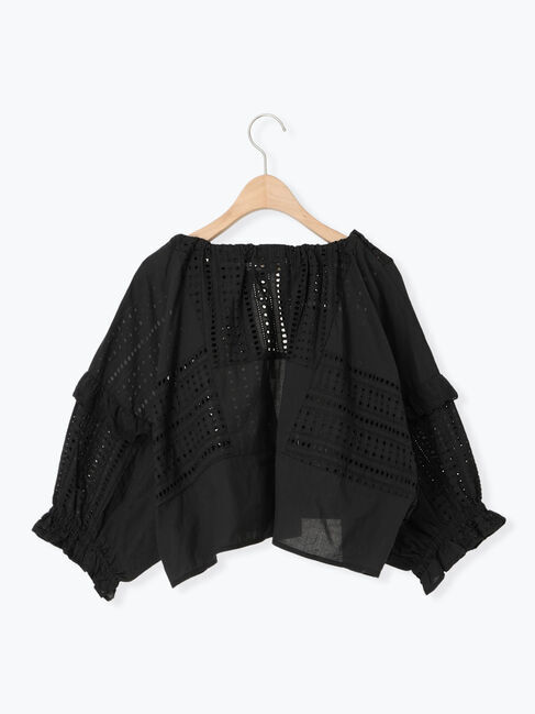 Samansa Mos2「レースボレロブラウス」|シャツ・ブラウス|