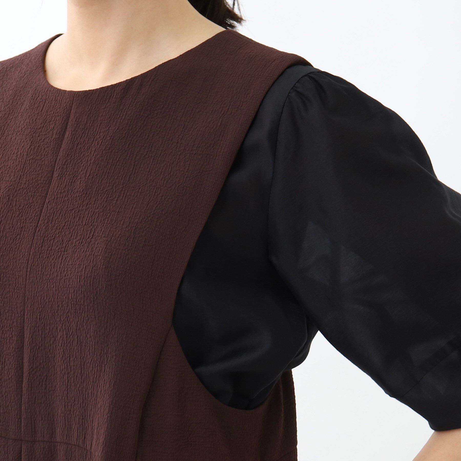 Reflect「【手洗い可／すっきり見え】大人ジャンパードレス」|ワンピース|