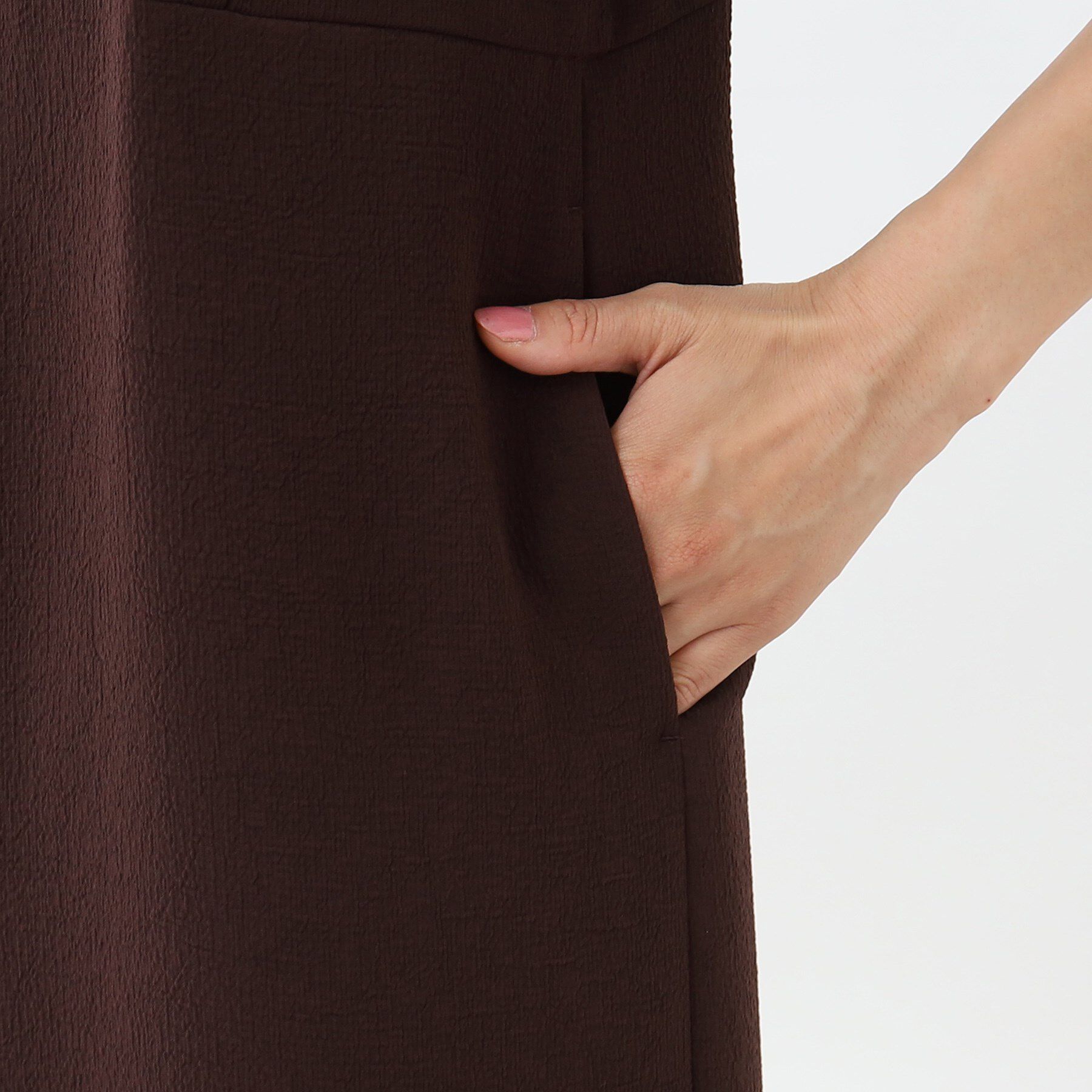 Reflect「【手洗い可／すっきり見え】大人ジャンパードレス」|ワンピース|