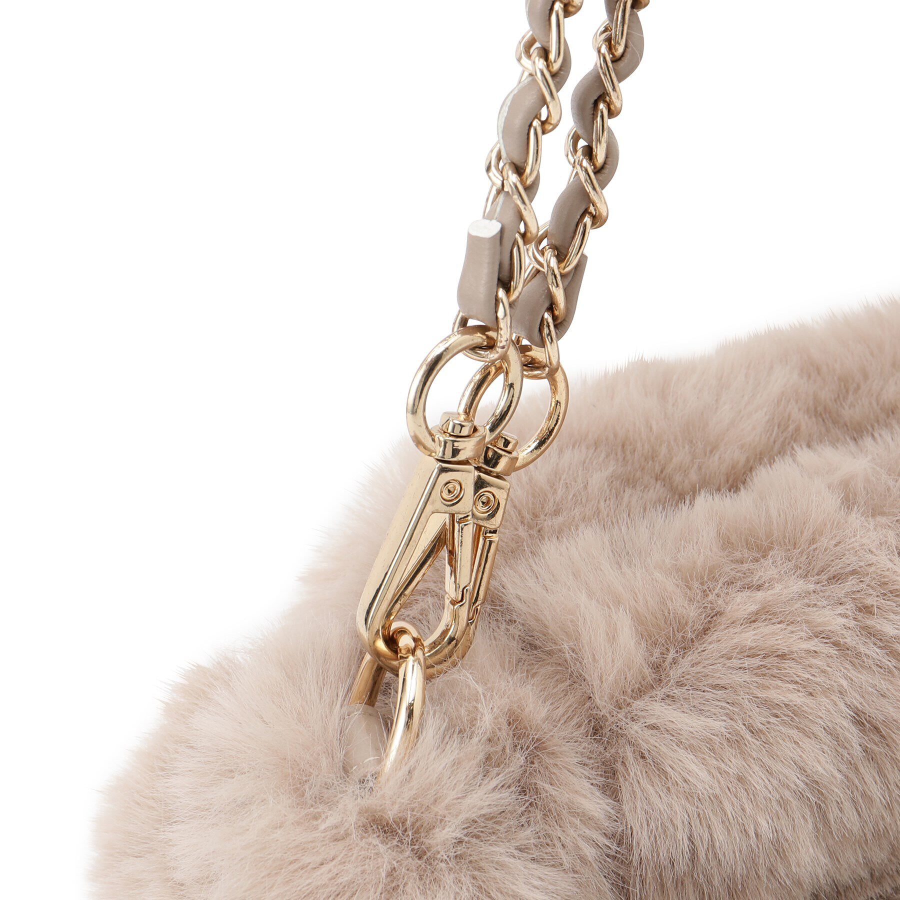 Reflect「【チェーン取り外し可能】フェイクファーバッグ」|ショルダー・メッセンジャー|