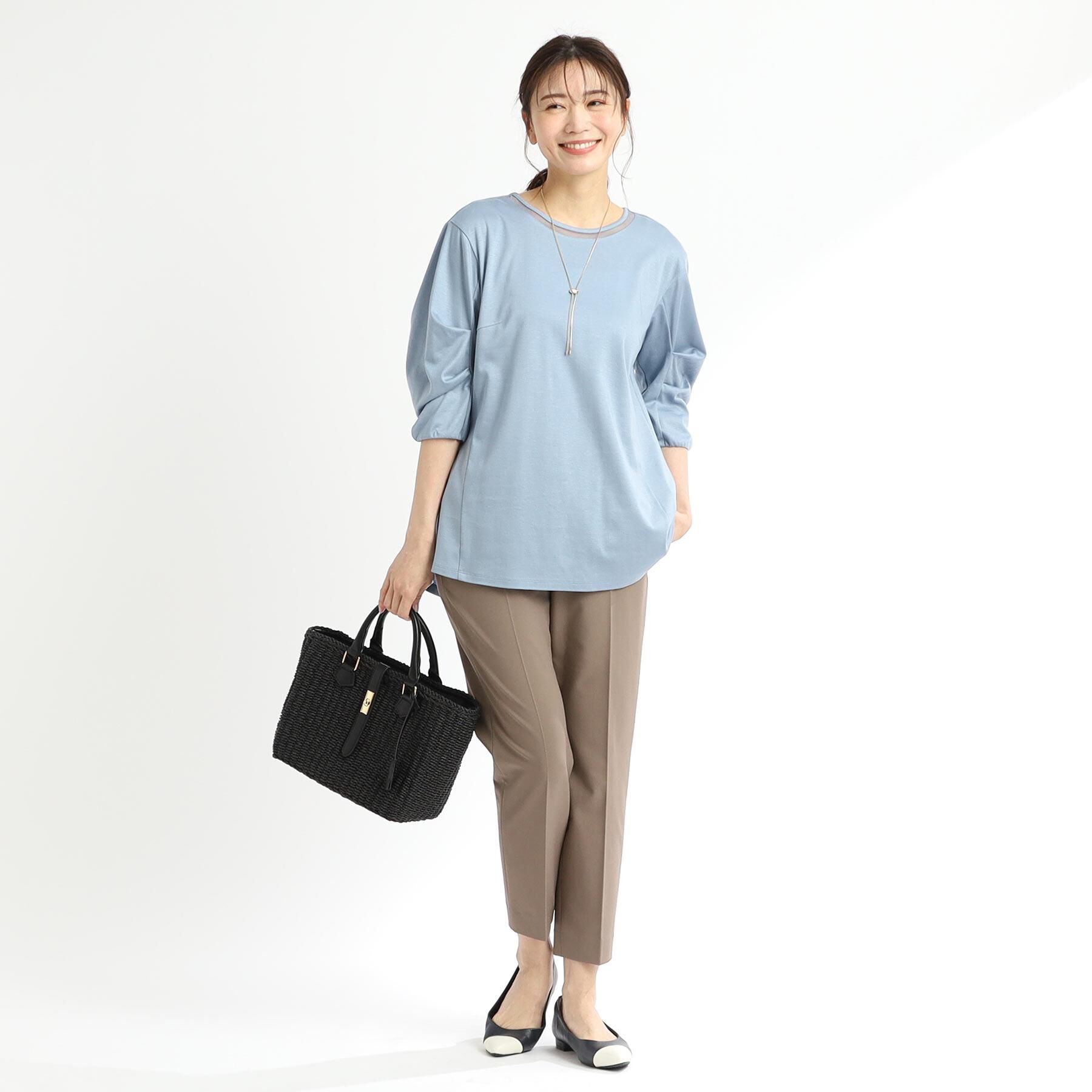 Reflect「【腰周りカバー】すっきり見えAラインカットソー」|Tシャツ・カットソー|