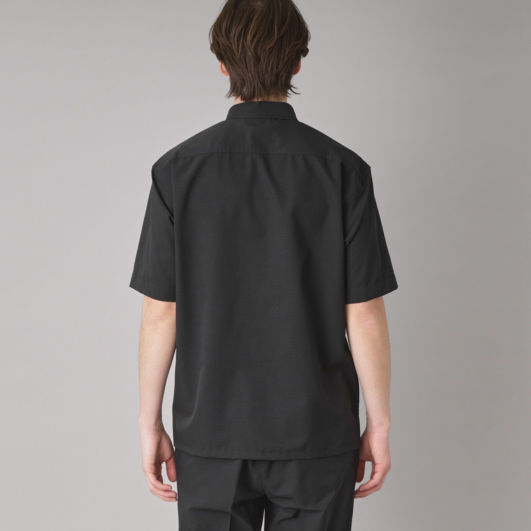 DRESSTERIOR「【セットアップ可/撥水性/UVカット/Safari5月号掲載】COOL DOTS ショートスリーブシ」|シャツ・ブラウス|