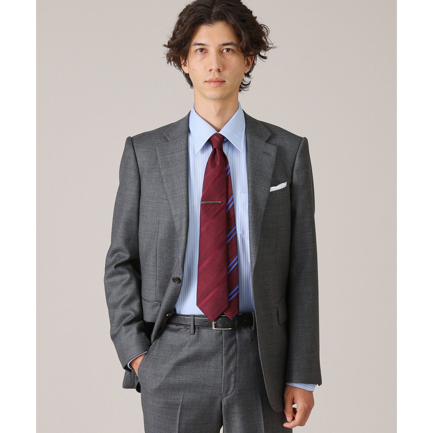 TAKEO KIKUCHI「【カラーBOXセット】ネクタイ＆タイバーセット」|ネクタイ・蝶ネクタイ|