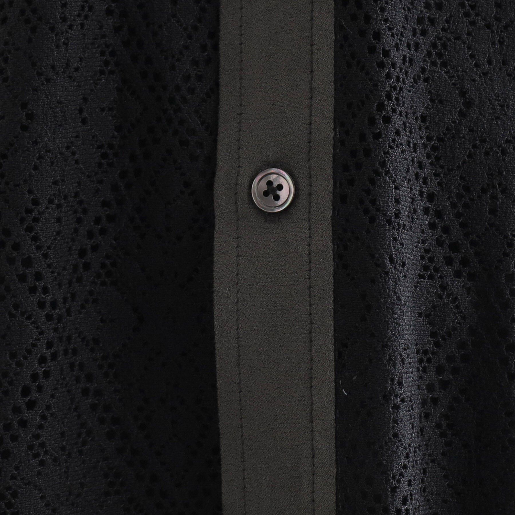 tk.TAKEO KIKUCHI「サマースエードコンビレースシャツ」|シャツ・ブラウス|