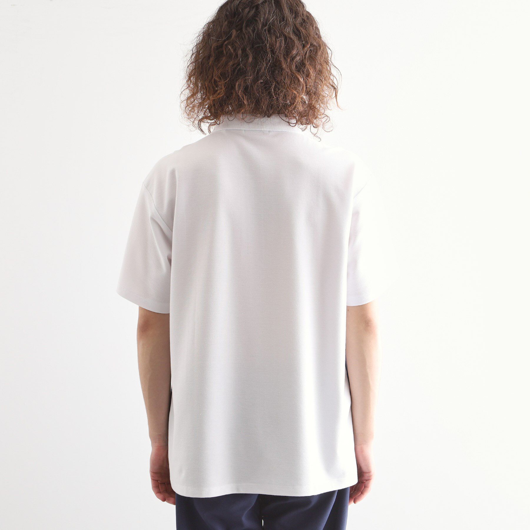 tk.TAKEO KIKUCHI「鹿の子切替ポロシャツ」|ポロシャツ|