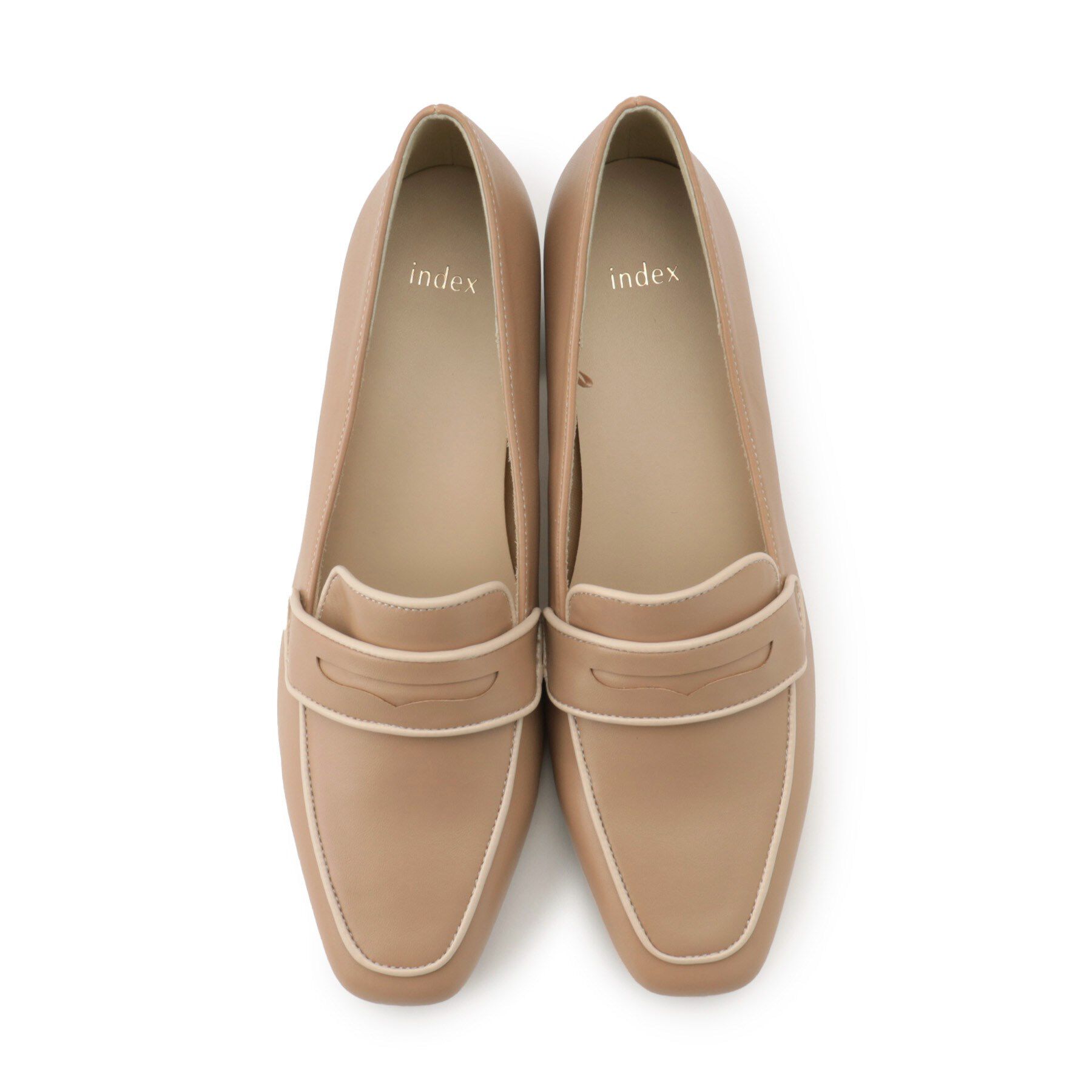 index「スクエアトゥヒールローファー」|パンプス|