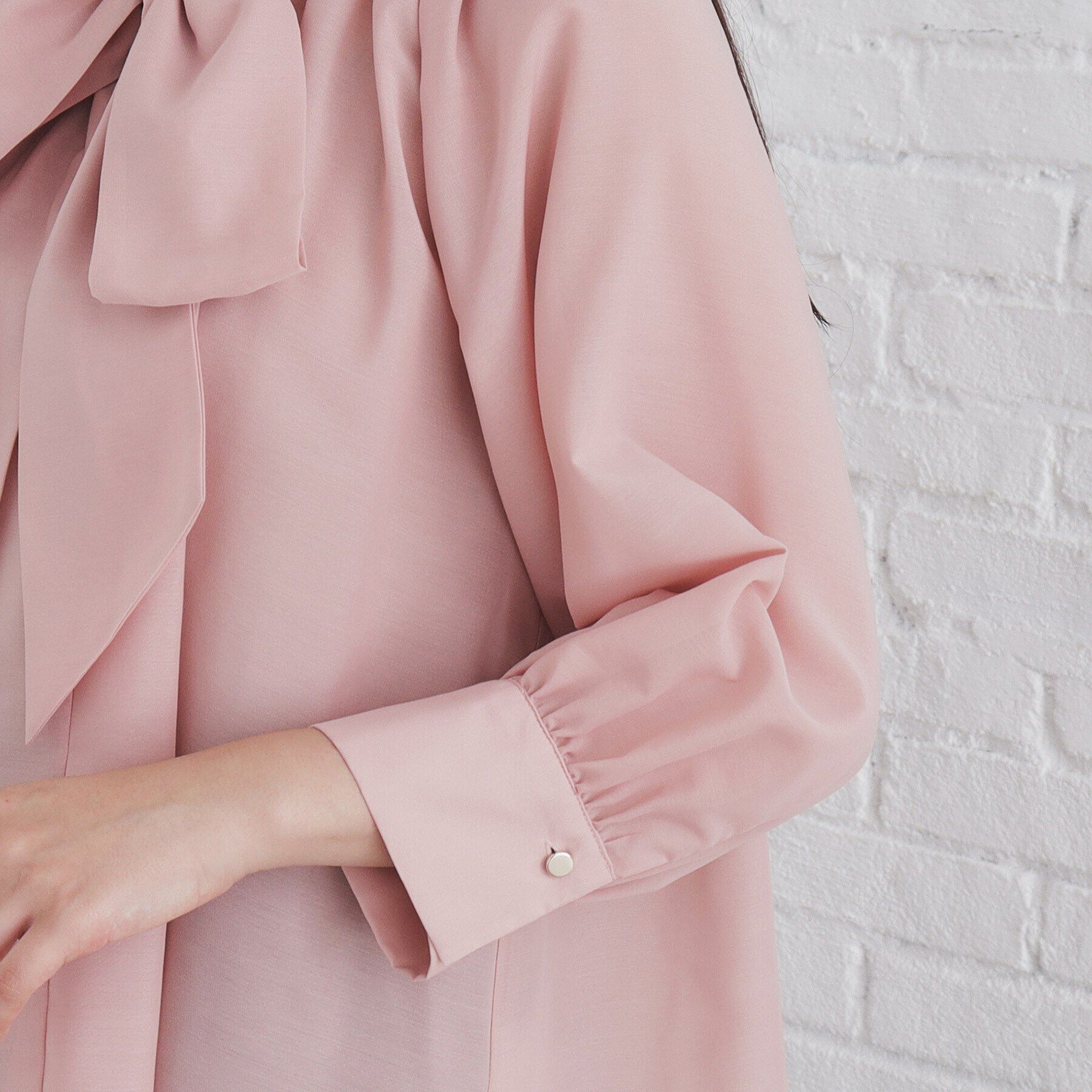 index「フリルボウタイブラウス【洗濯機洗い可】」|シャツ・ブラウス|