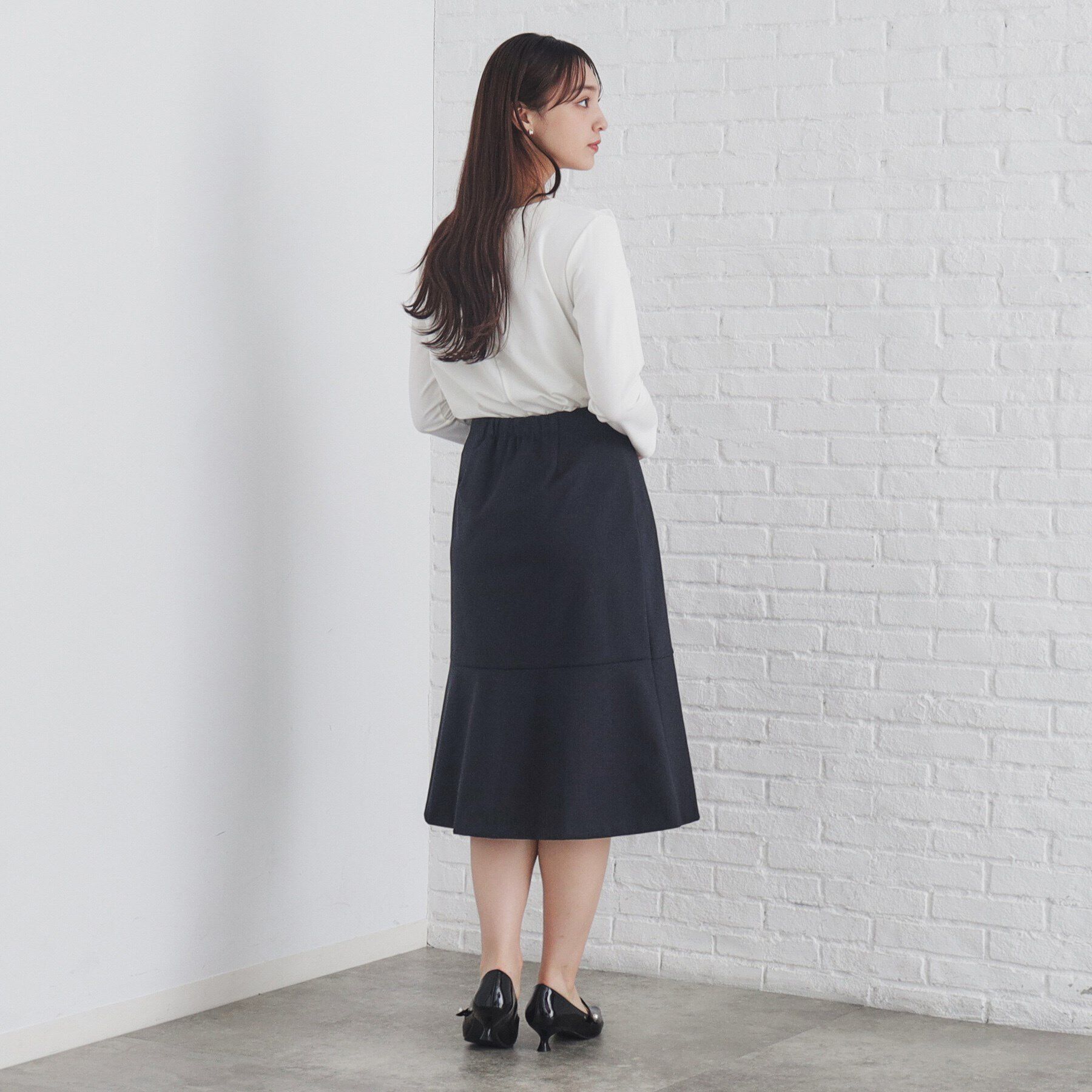 index「《5色展開/S-LLサイズ》ストレッチマーメイドスカート/セットアップ対応【洗濯機洗い可/イージーケ」|スカート|