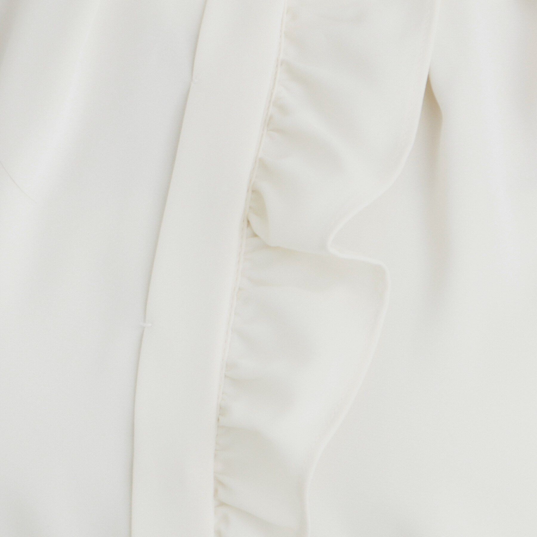 index「アシメフリルクルーネックブラウス【洗濯機洗い可/イージーアイロン/ストレッチ】」|シャツ・ブラウス|