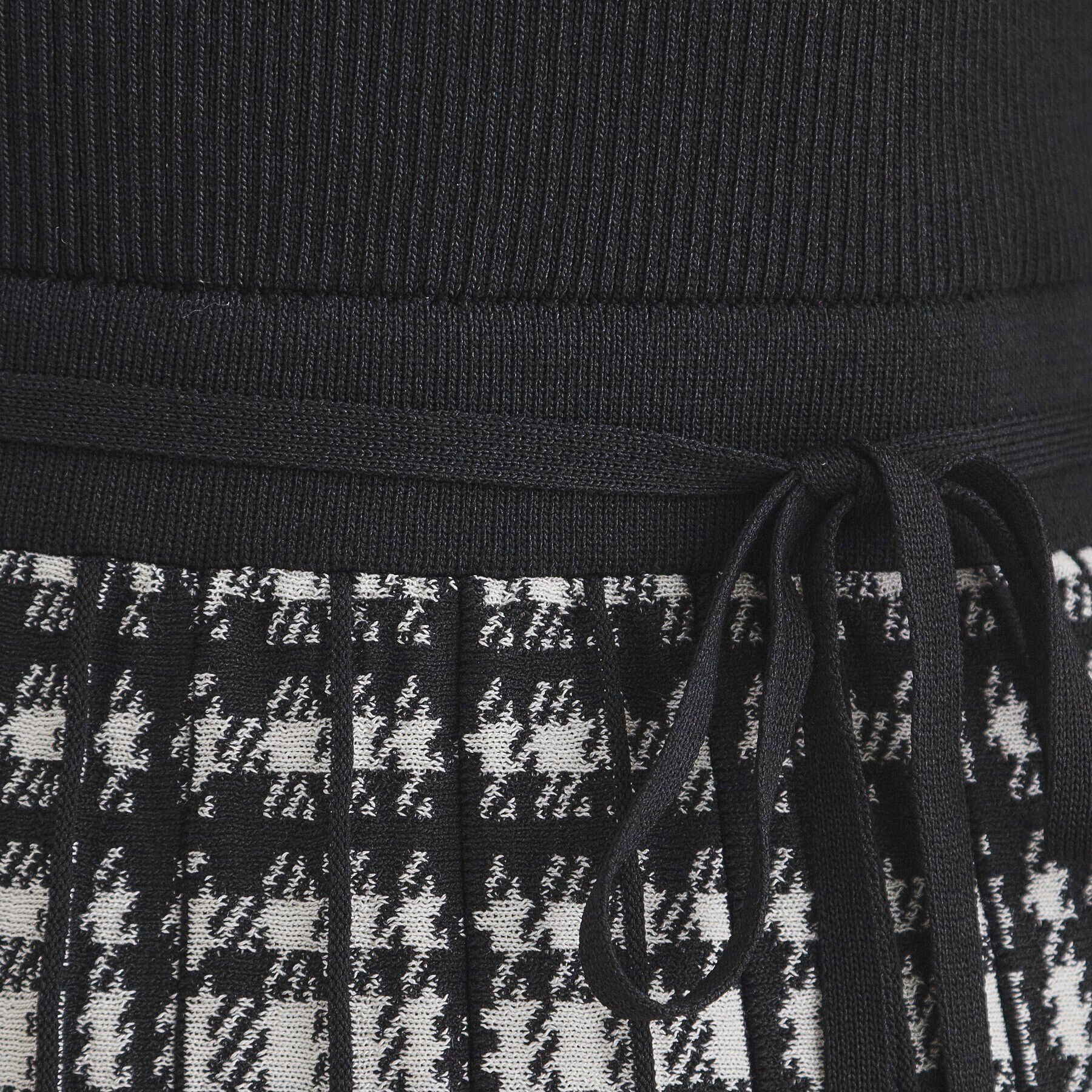 index「チェックプリーツ風ニットワンピース【洗濯機洗い可/抗ピル】」|ワンピース|