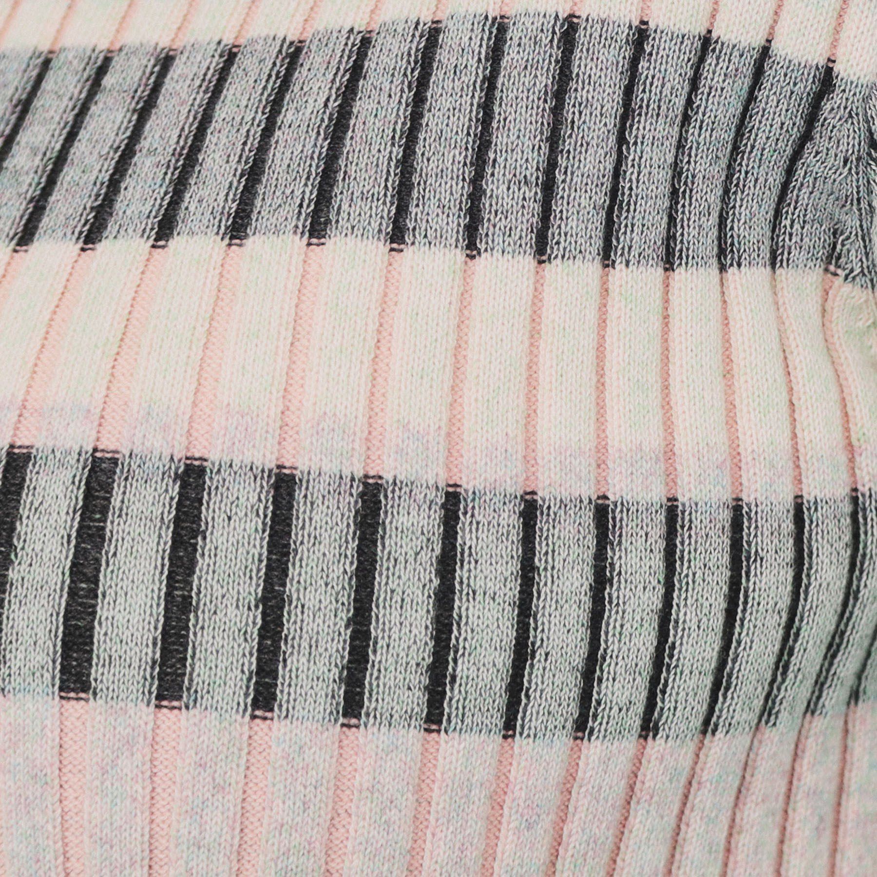 index「マルチボーダーダブルジップニット【洗濯機洗い可】」|カーディガン|