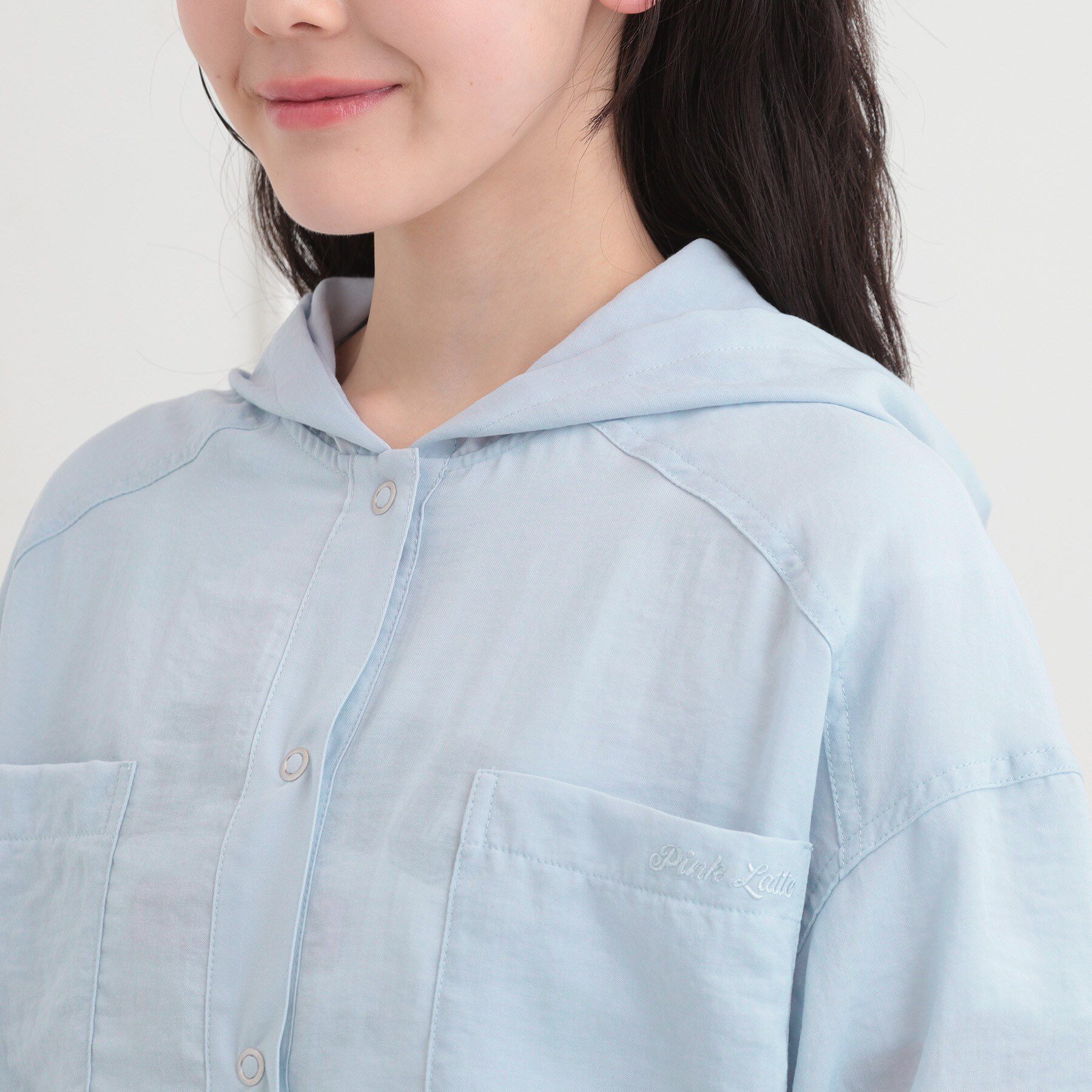 PINK-latte「ショート丈ブルゾン」|ブルゾン・スタジャン|