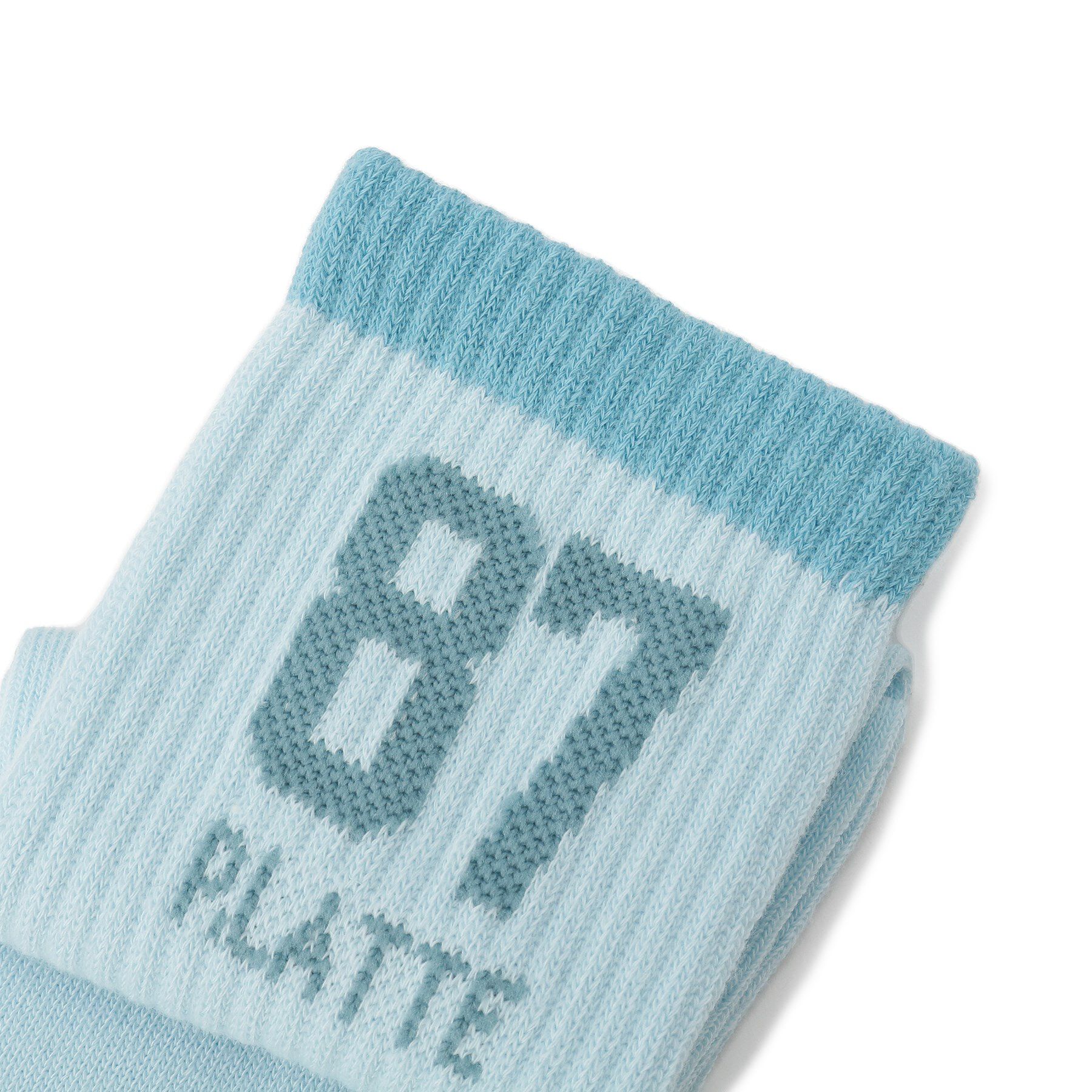 PINK-latte「ナンバリングロゴショート」|ソックス|