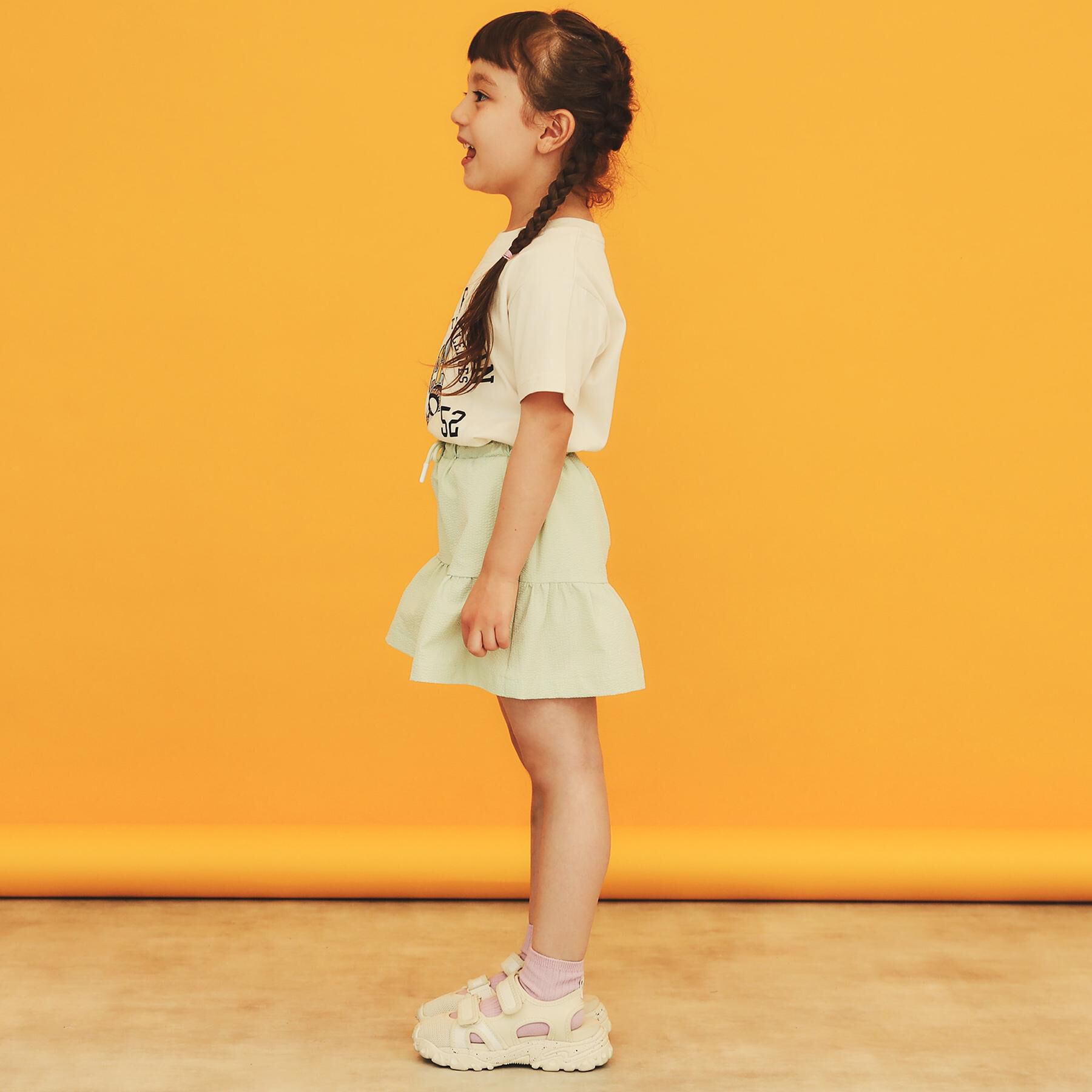 THE SHOP TK「【110－150】涼しい♪フレアキュロットパンツ/洗濯機OK」|キュロット|