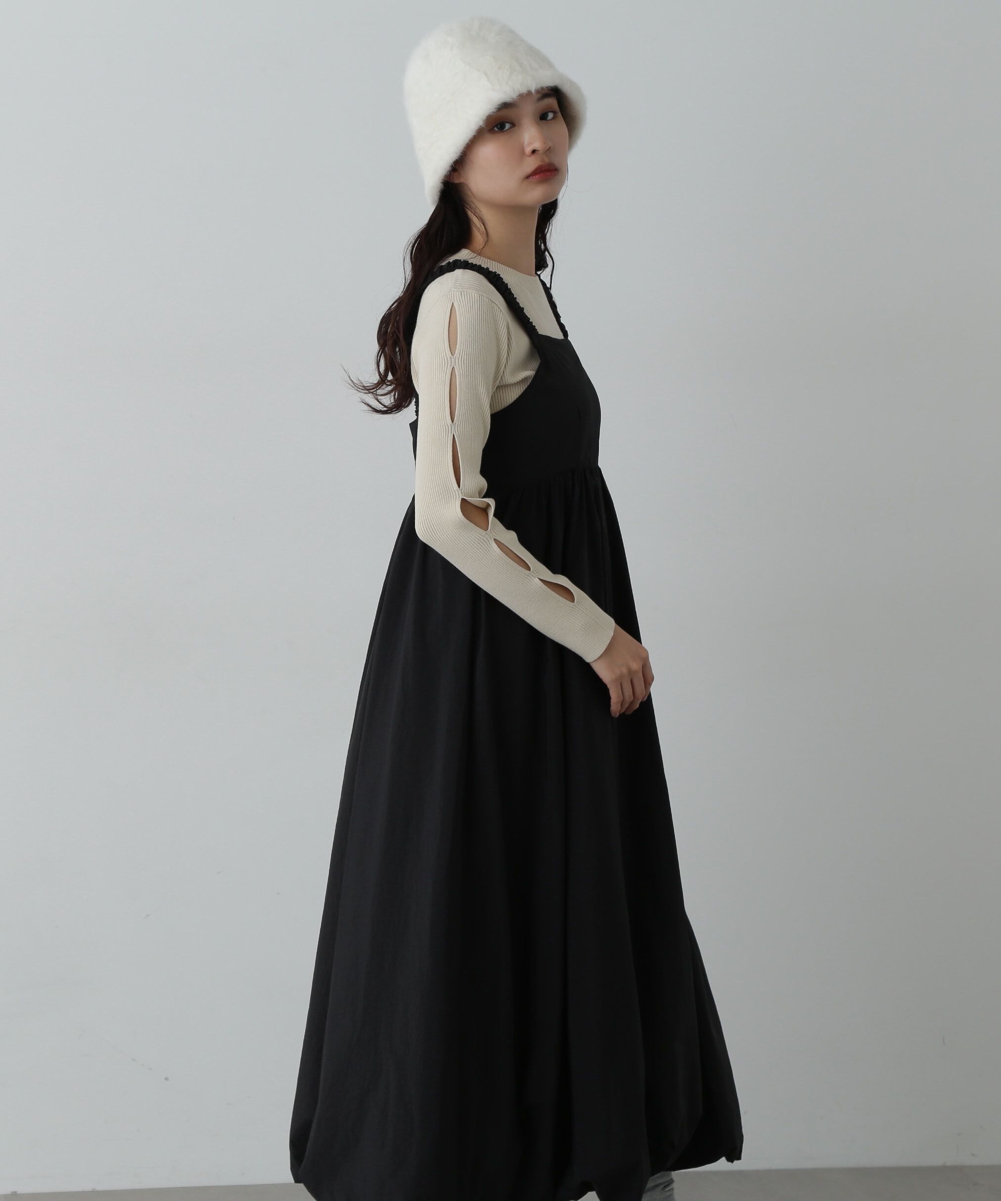  「バルーンキャミワンピース」|ワンピース|