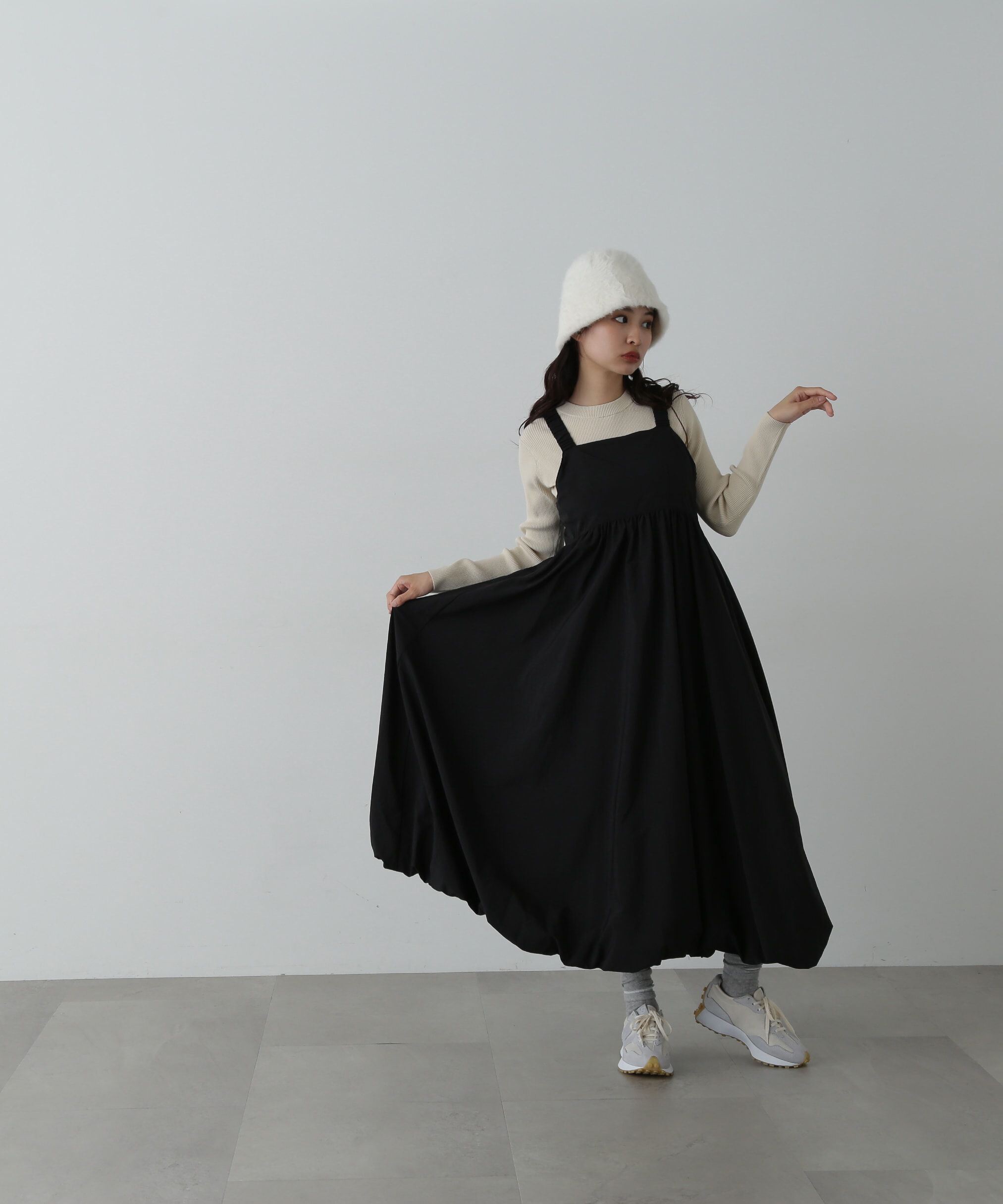  「バルーンキャミワンピース」|ワンピース|