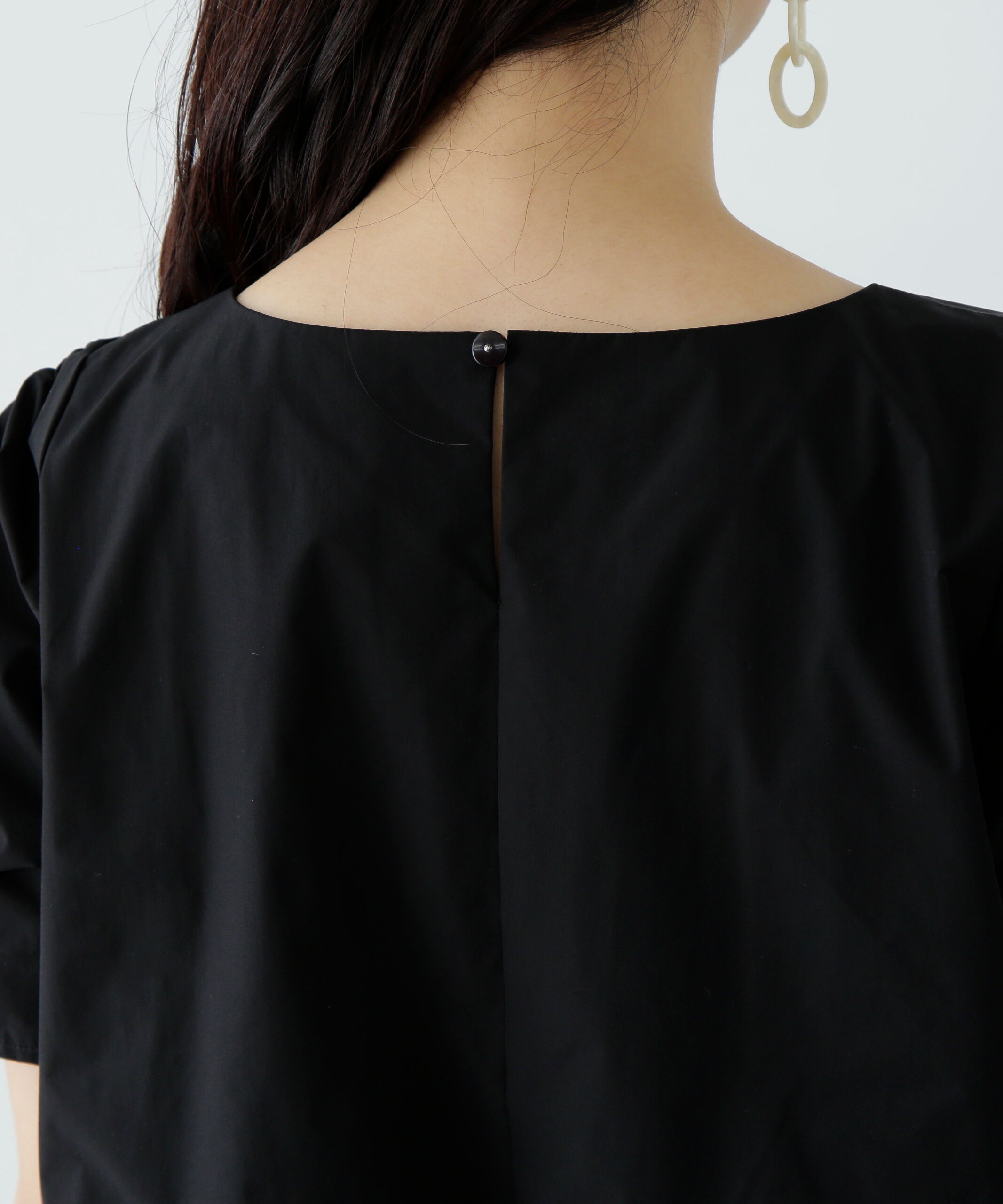  「シャーリングスリーブブラウス&times;スカートセット」|ワンピース|