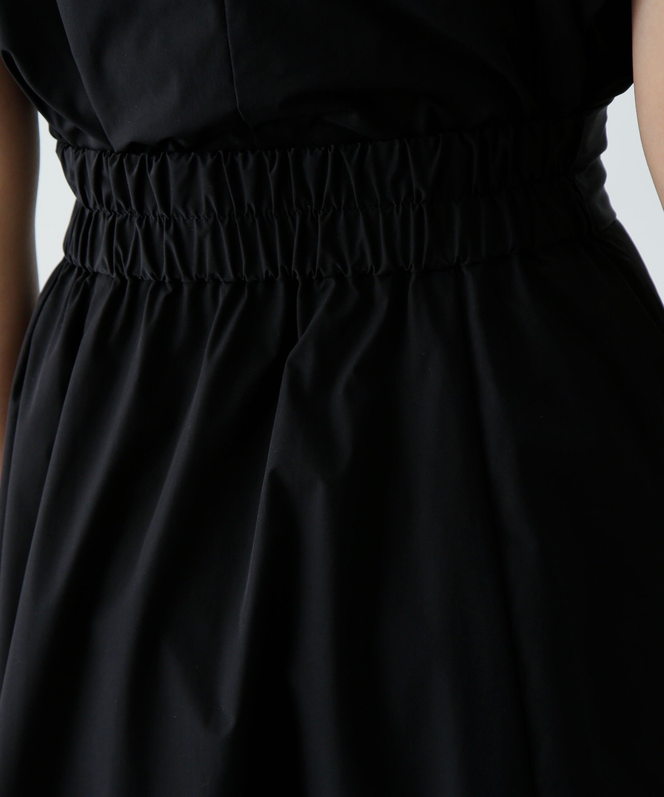  「シャーリングスリーブブラウス&times;スカートセット」|ワンピース|