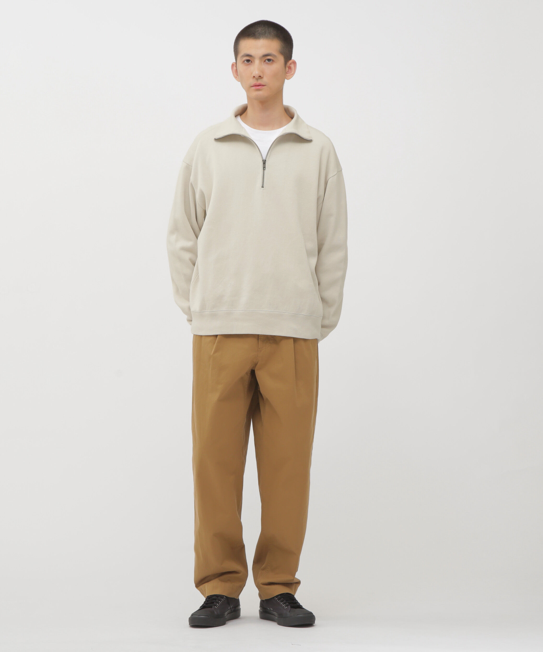 MHL.「DOUBLE FACE SOFT COTTON JERSEY TOP」|Tシャツ・カットソー|