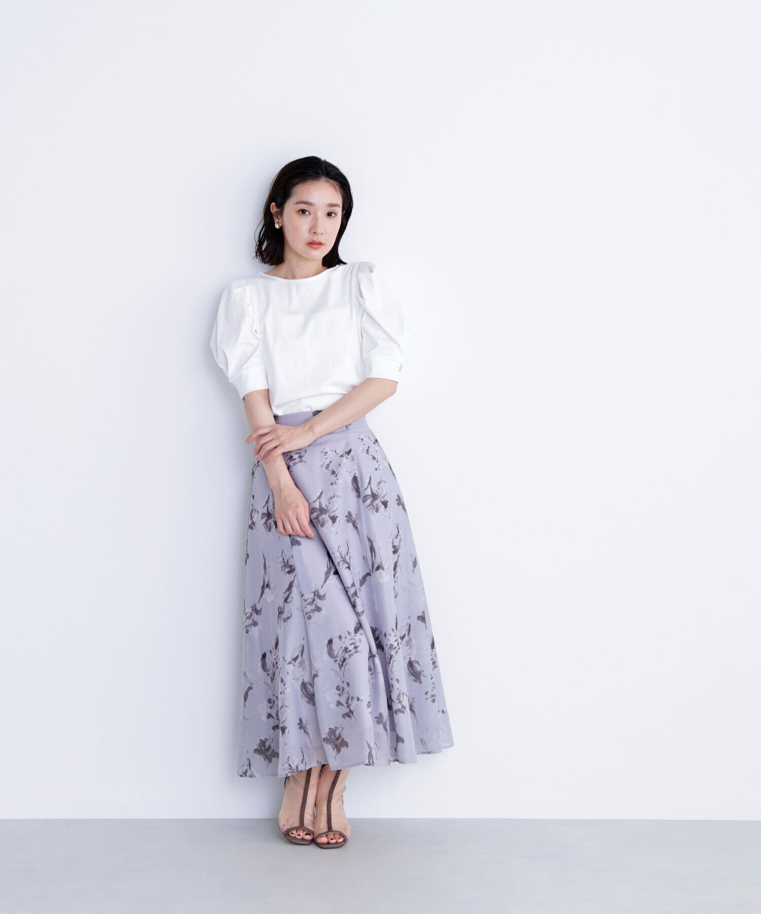  「パフスリーブカットソー」|Tシャツ・カットソー|