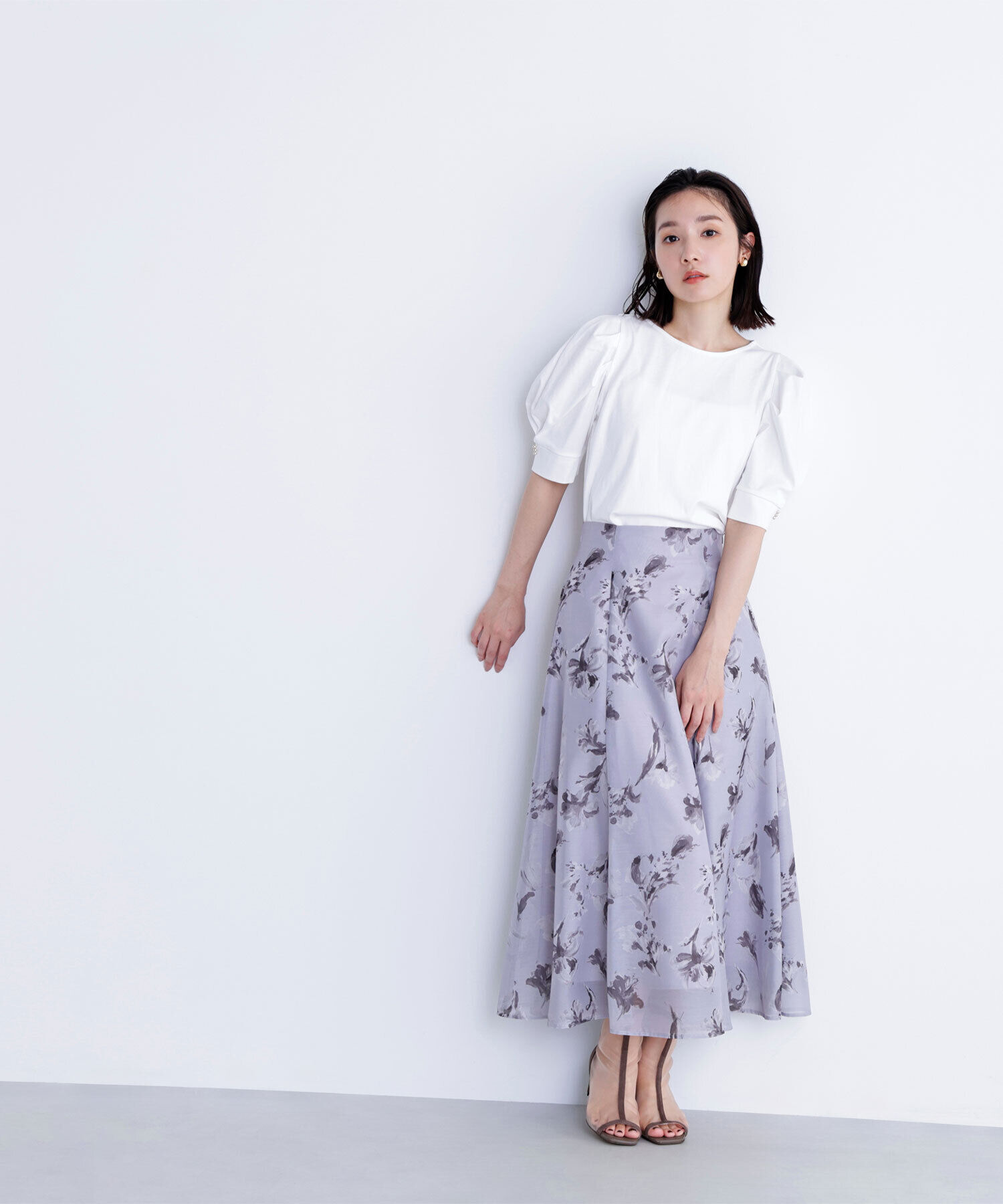  「パフスリーブカットソー」|Tシャツ・カットソー|