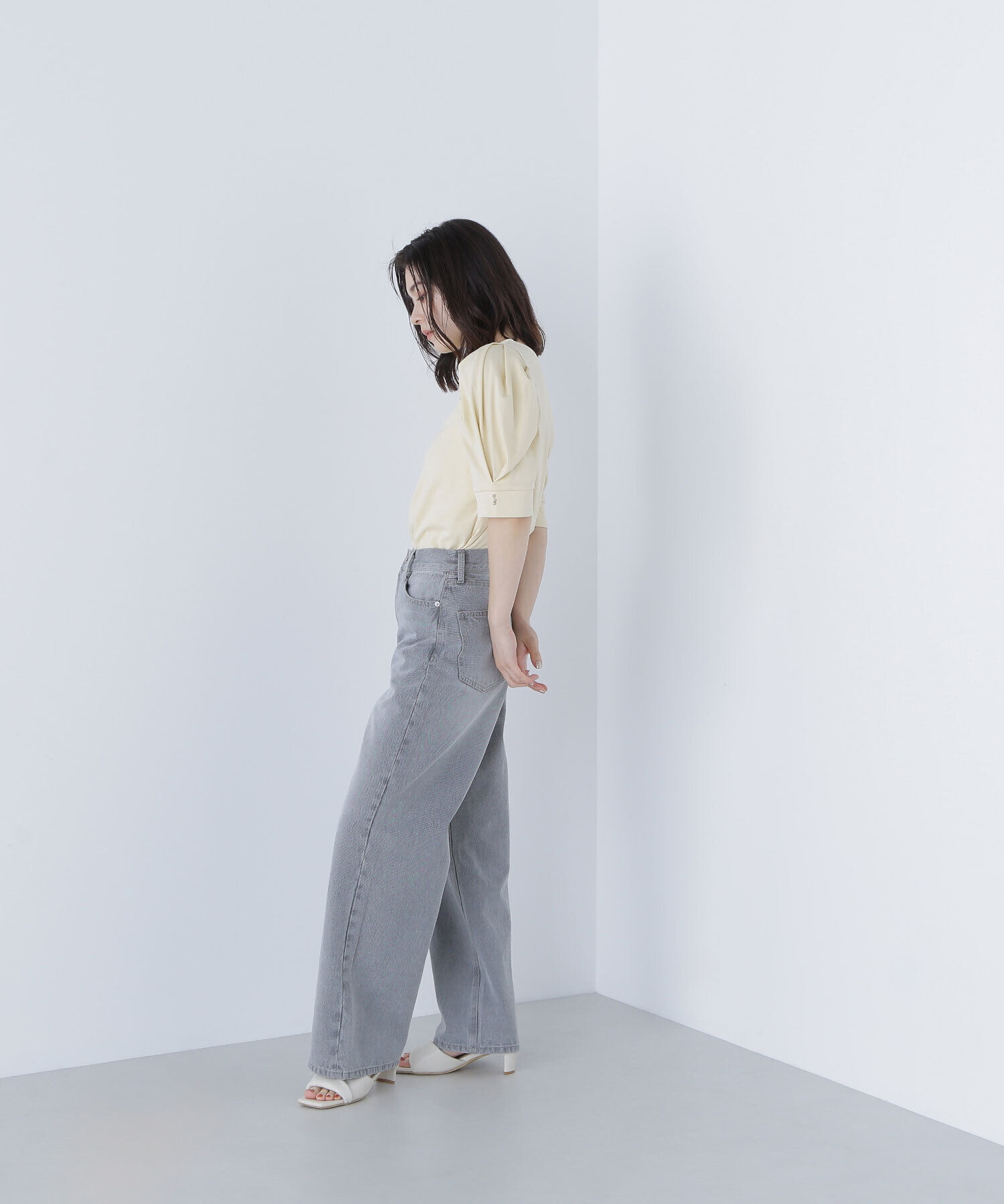  「パフスリーブカットソー」|Tシャツ・カットソー|