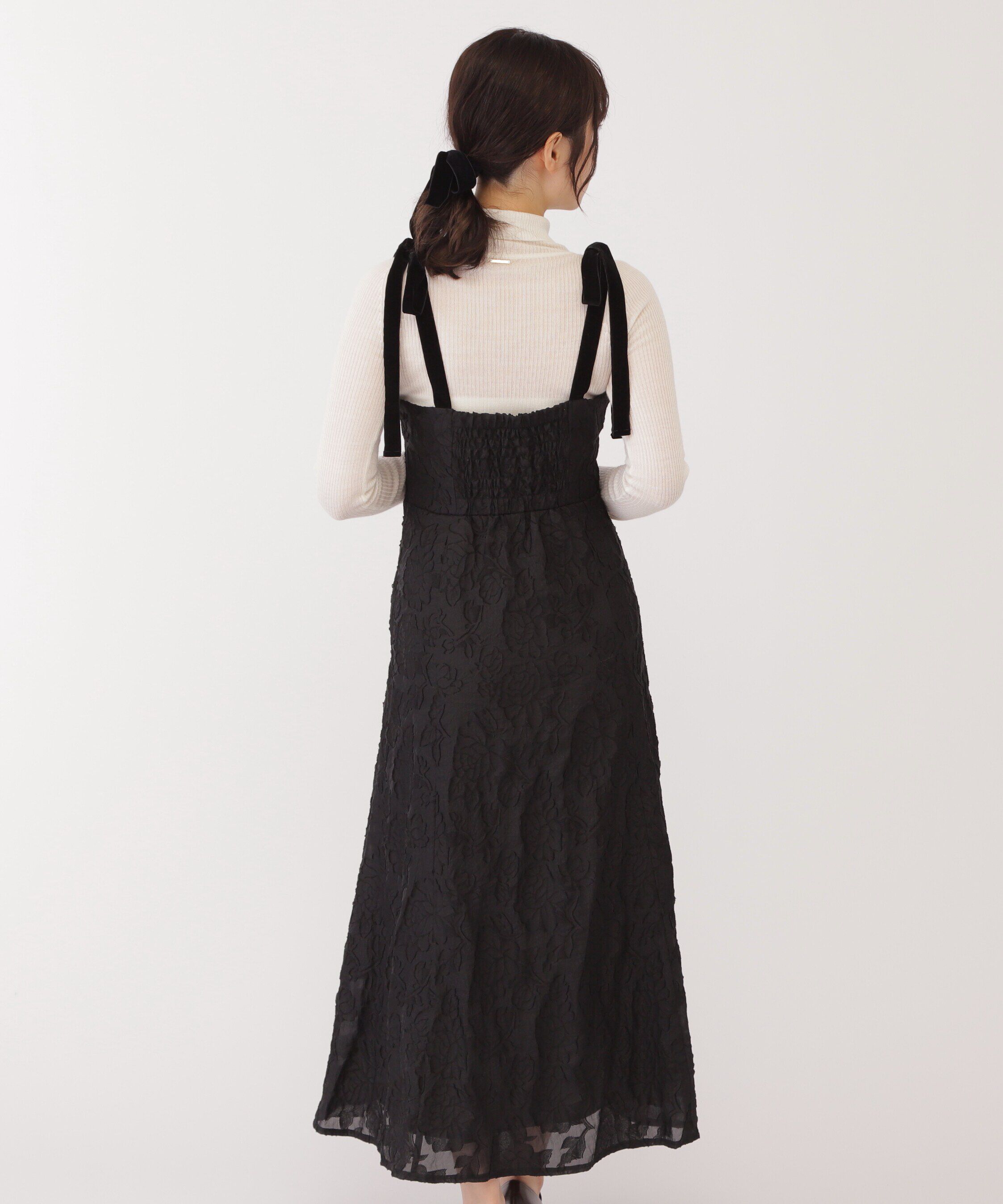  「◆ショルダーリボンキャミワンピース」|ワンピース|