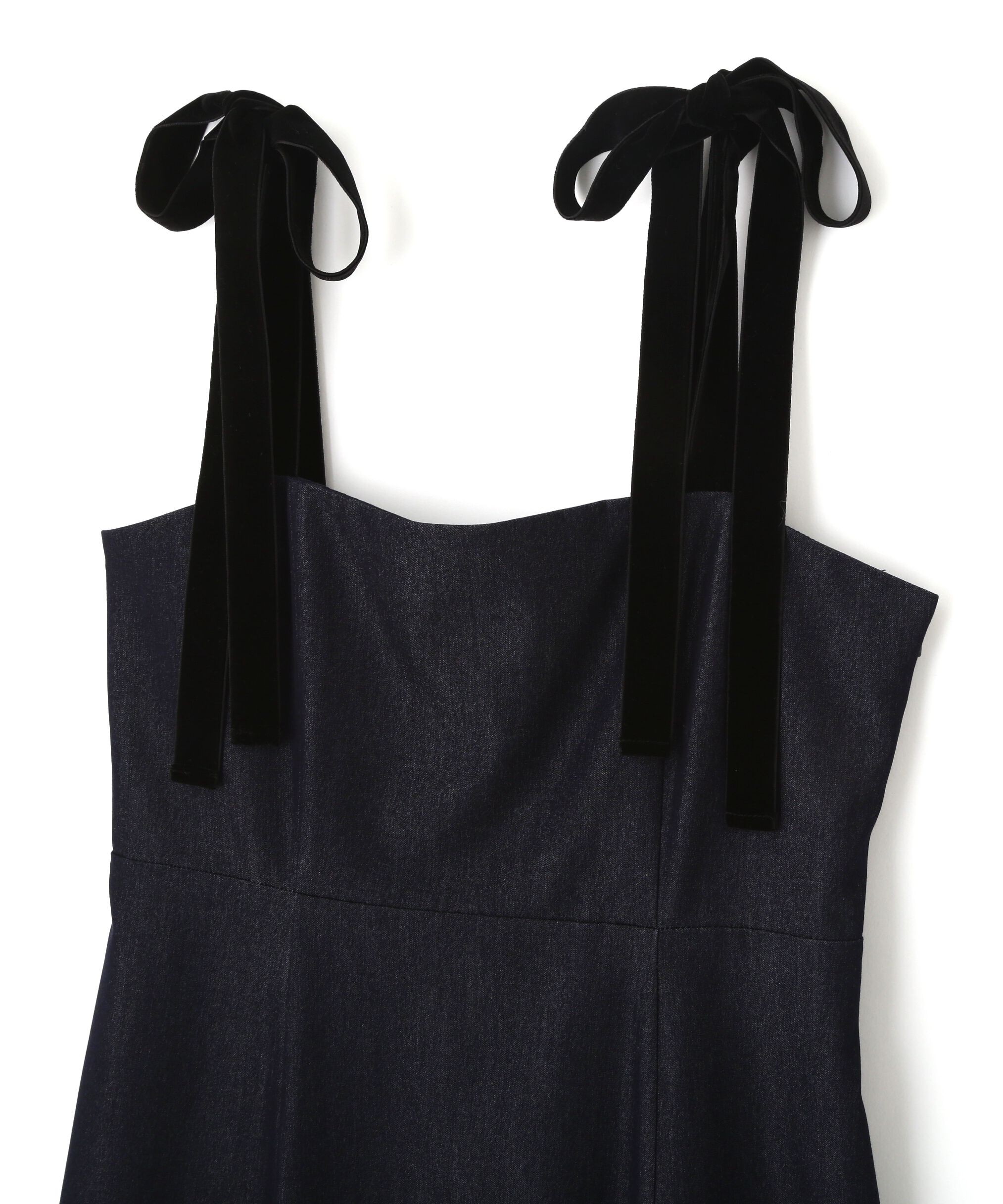  「◆ショルダーリボンキャミワンピース」|ワンピース|