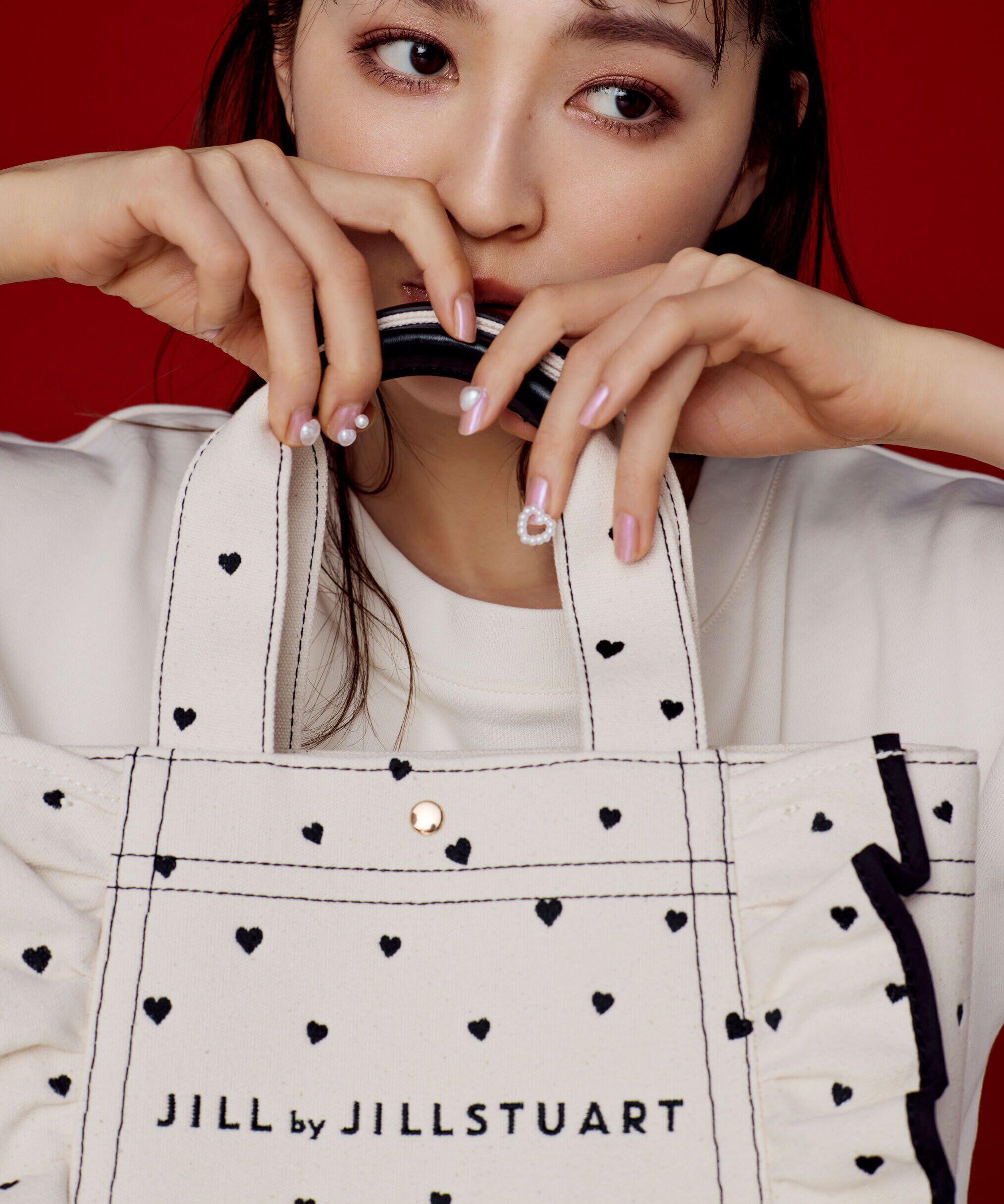  「ハートフリルトート」|その他|ホワイト