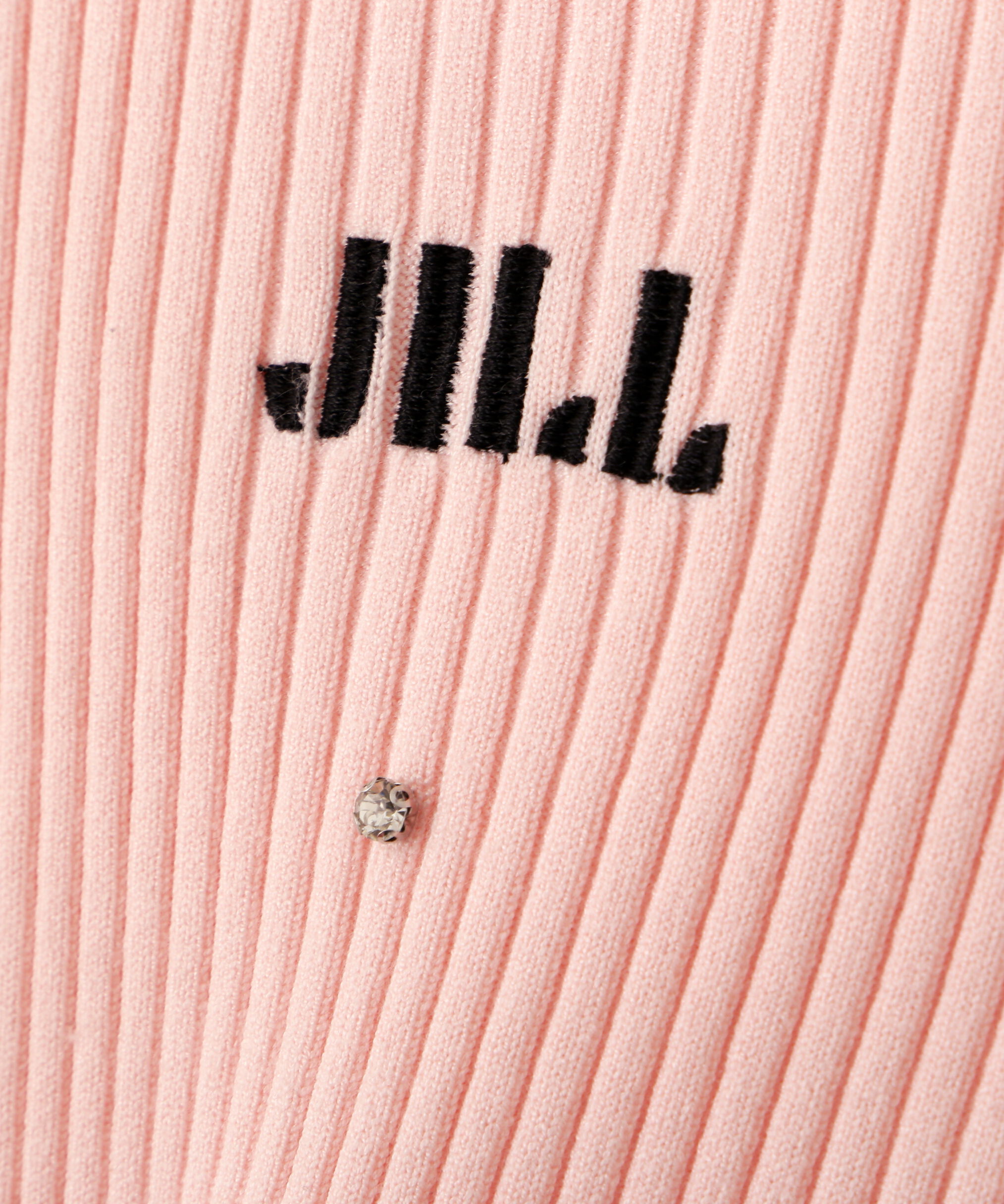  「ビジューコンパクトロゴニット」|ニット・セーター|