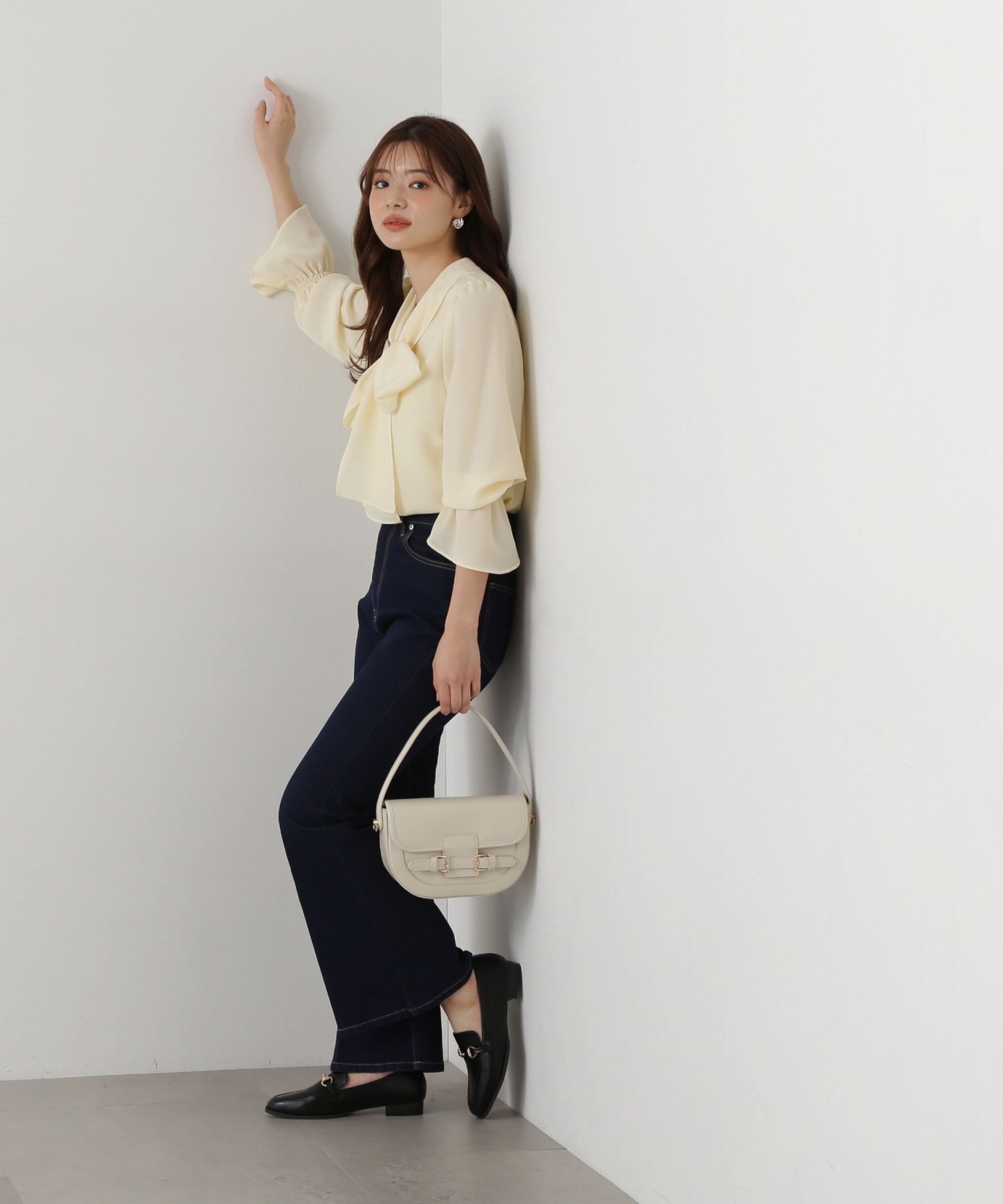 PROPORTION BODY DRESSING「ベルボトムデニムパンツ」|その他|