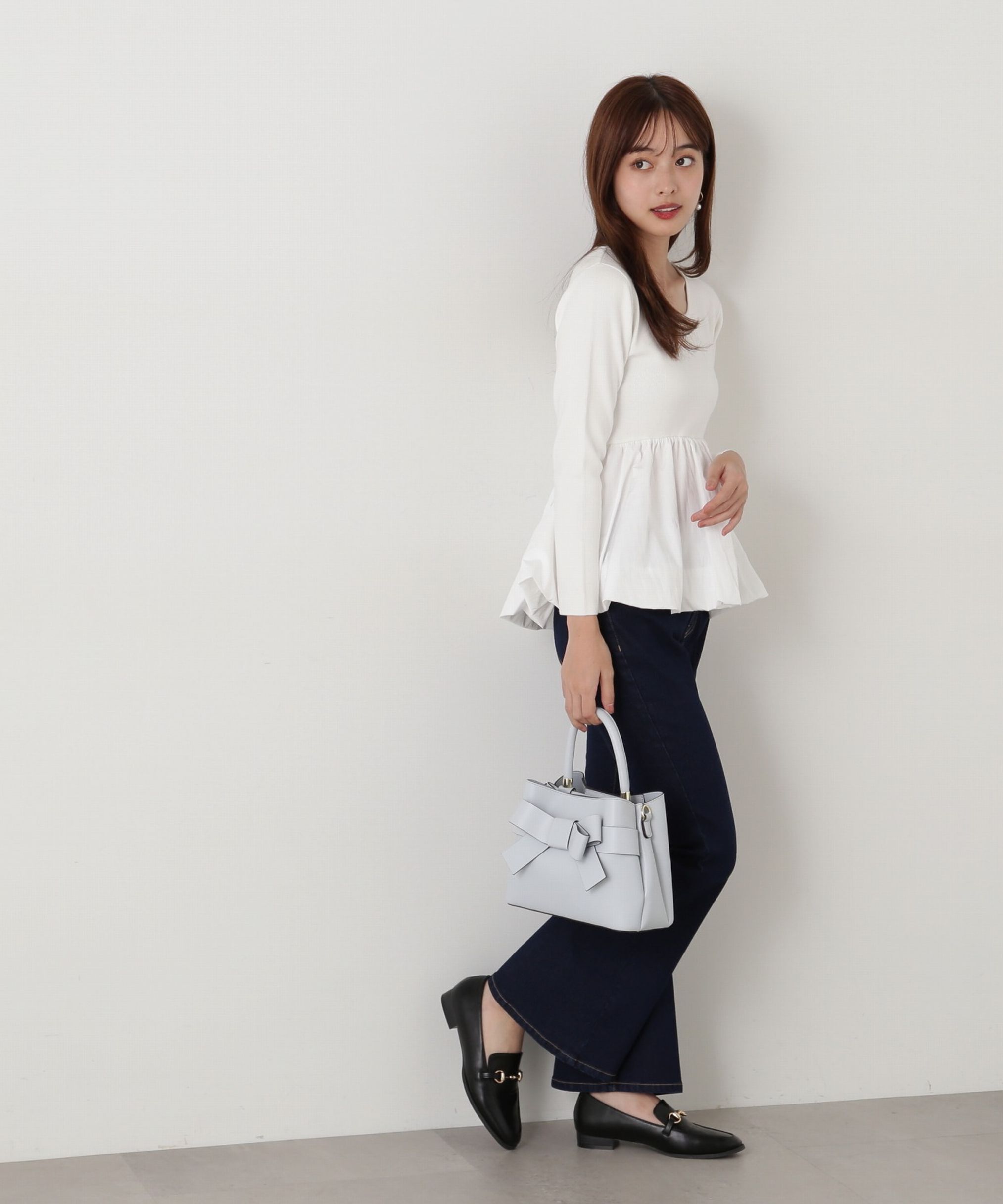 PROPORTION BODY DRESSING「ベルボトムデニムパンツ」|その他|