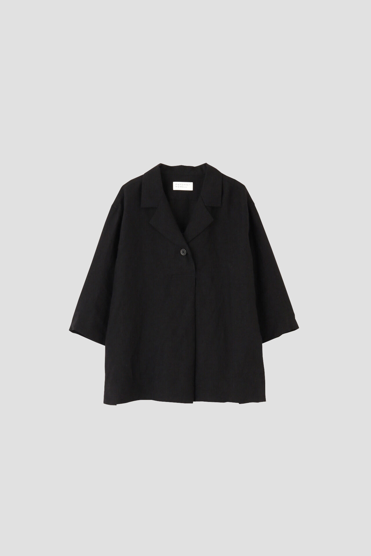 MARGARET HOWELL HOUSEHOLDGOODS「BLACK LINEN」|シャツ・ブラウス|