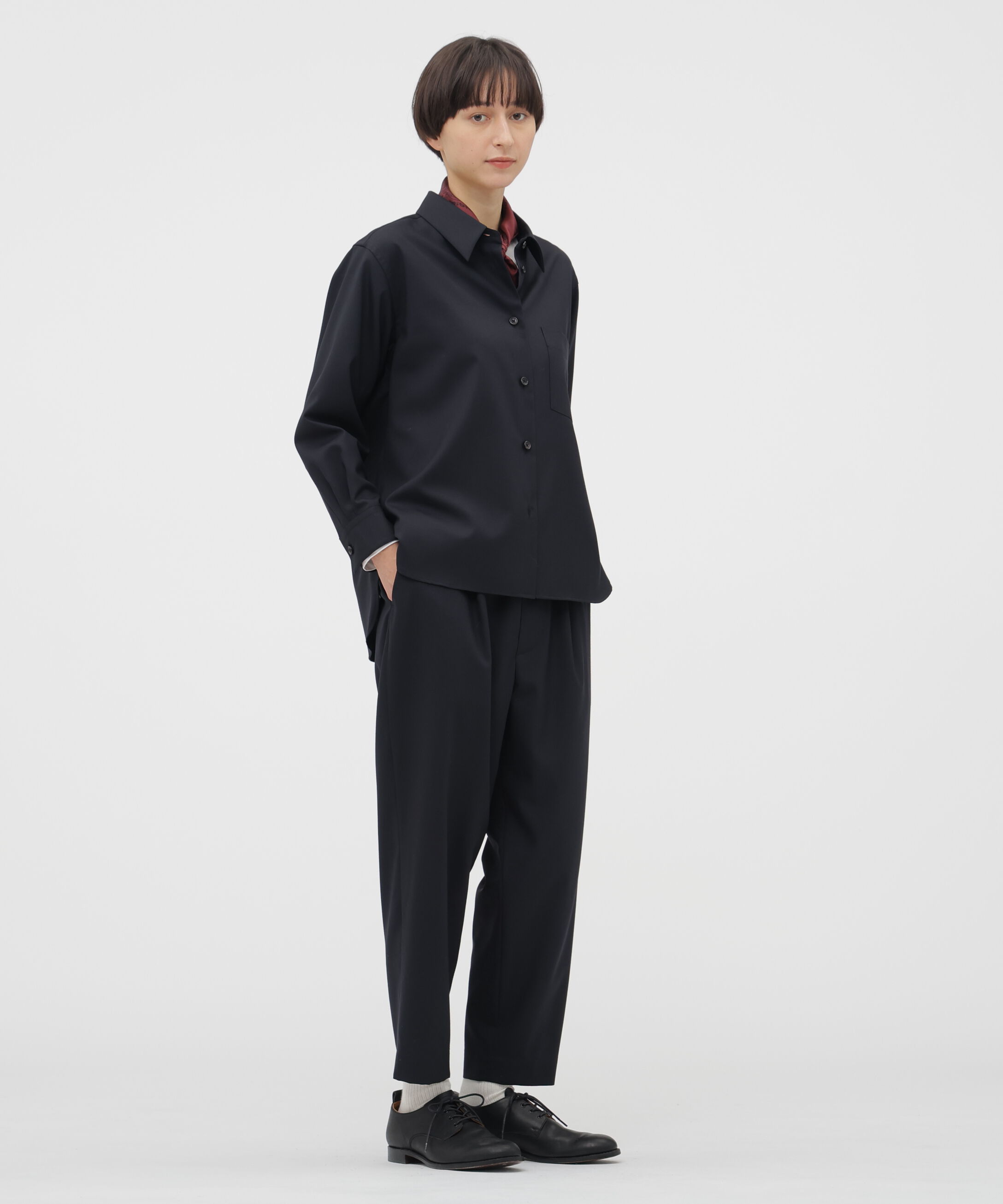  「WORSTED WOOL POPLIN TROUSERS」|その他|