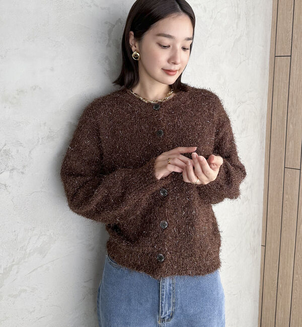 Doux archives「２ＷＡＹダンスフェザーヤーンカーディガン」|カーディガン|