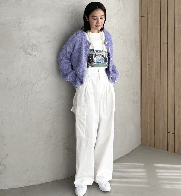 Doux archives「２ＷＡＹダンスフェザーヤーンカーディガン」|カーディガン|