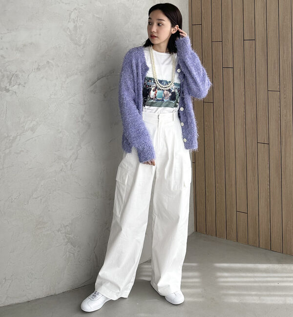 Doux archives「２ＷＡＹダンスフェザーヤーンカーディガン」|カーディガン|