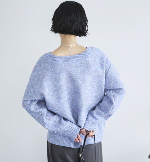 Doux archives「ＭＩＸヤーン２ＷＡＹニットプルオーバー」|ニット・セーター|