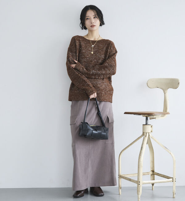 Doux archives「ＭＩＸヤーン２ＷＡＹニットプルオーバー」|ニット・セーター|