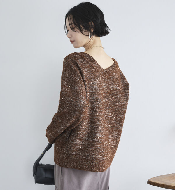 Doux archives「ＭＩＸヤーン２ＷＡＹニットプルオーバー」|ニット・セーター|