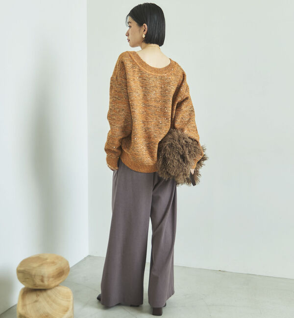 Doux archives「ＭＩＸヤーン２ＷＡＹニットプルオーバー」|ニット・セーター|