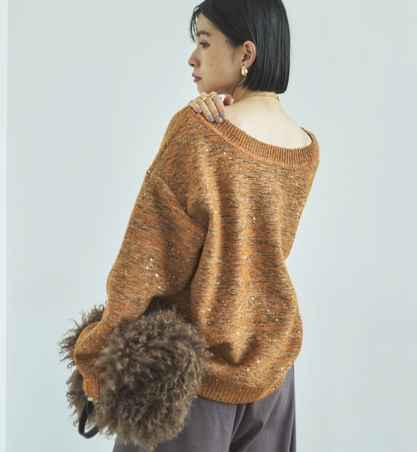 Doux archives「ＭＩＸヤーン２ＷＡＹニットプルオーバー」|ニット・セーター|