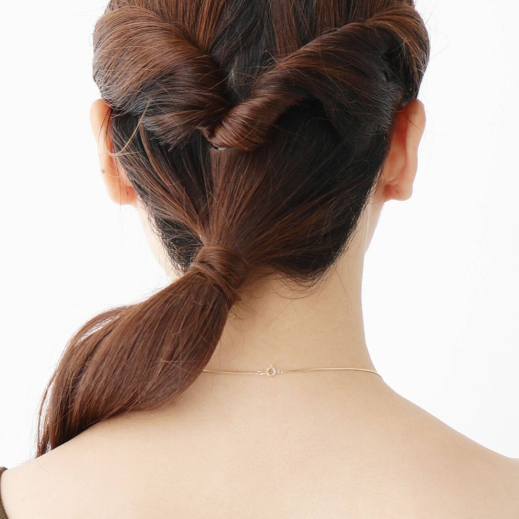 COCOSHNIK「K10カラーストーン（オニキス）タッセル ネックレス」|ネックレス|