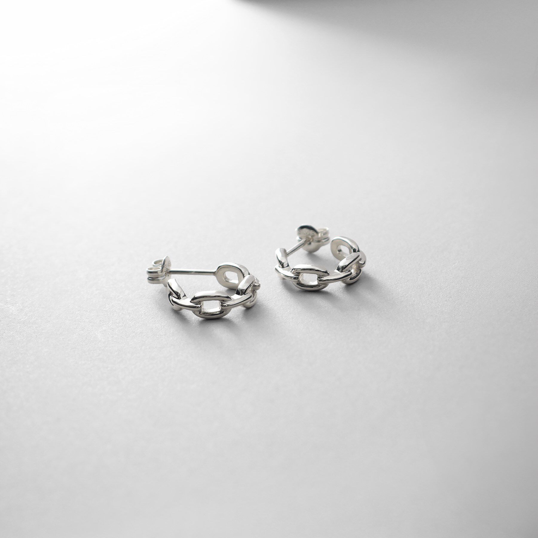 COCOSHNIK ONKITSCH「シルバー PCチェーンモチーフピアス」|ピアス|シルバー(600)