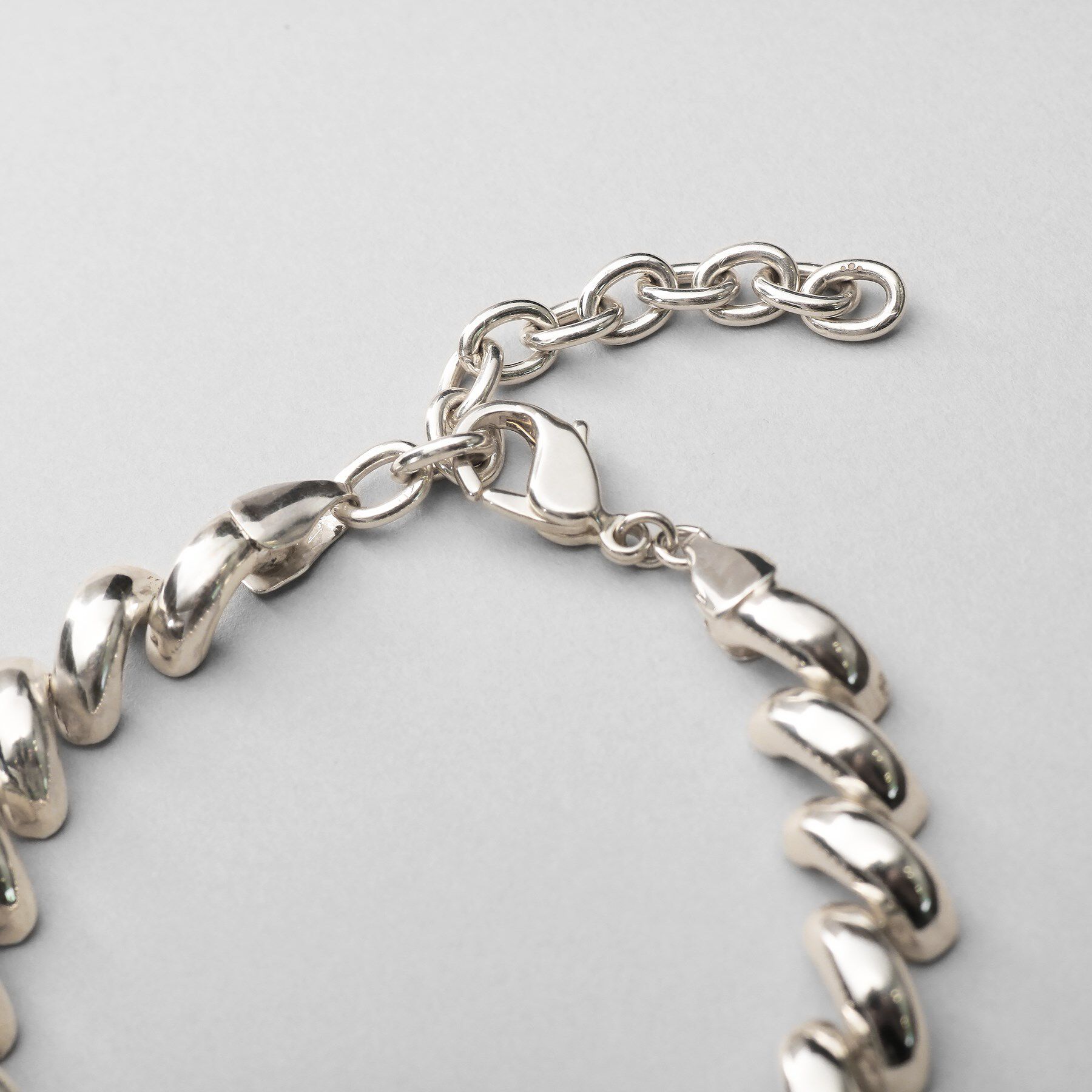 COCOSHNIK ONKITSCH「シルバー デザインチェーン サンマルコブレスレット」|ブレスレット・バングル|