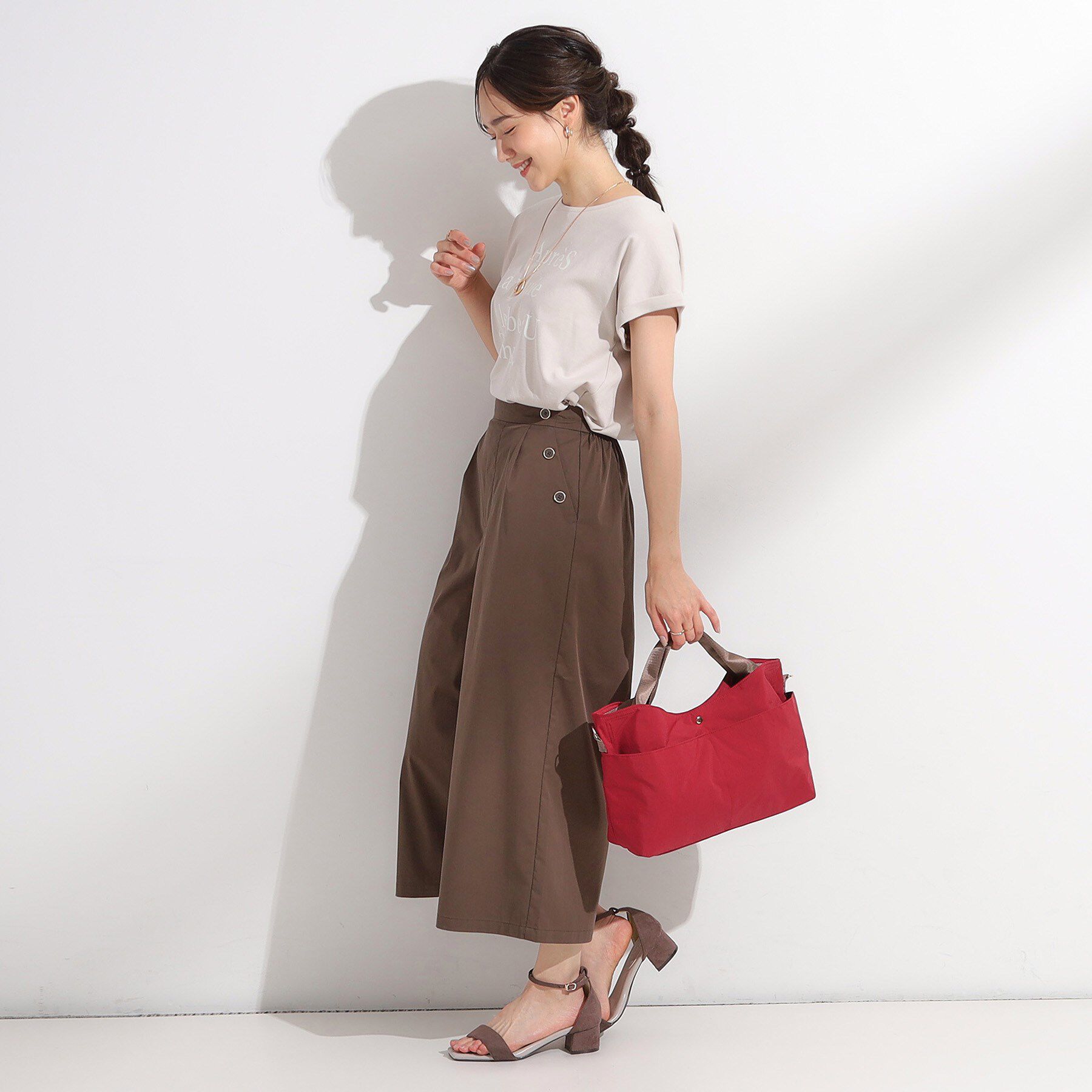 SHOO･LA･RUE「【撥水】2WAY口元くったりトートバッグ」|トートバッグ|