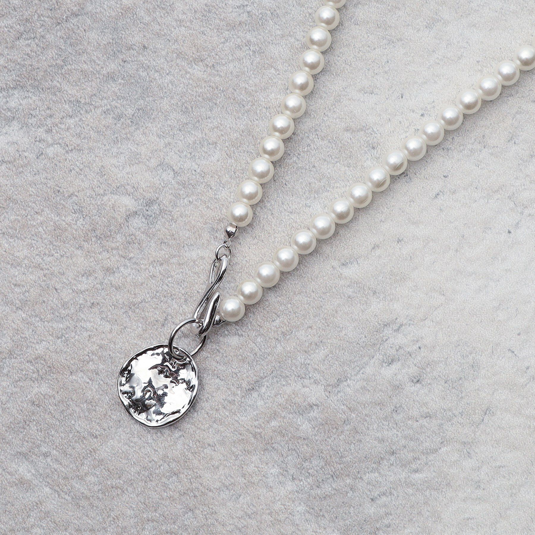 Dessin「マルチウェイ フェイクパールY字ネックレス」|ネックレス|