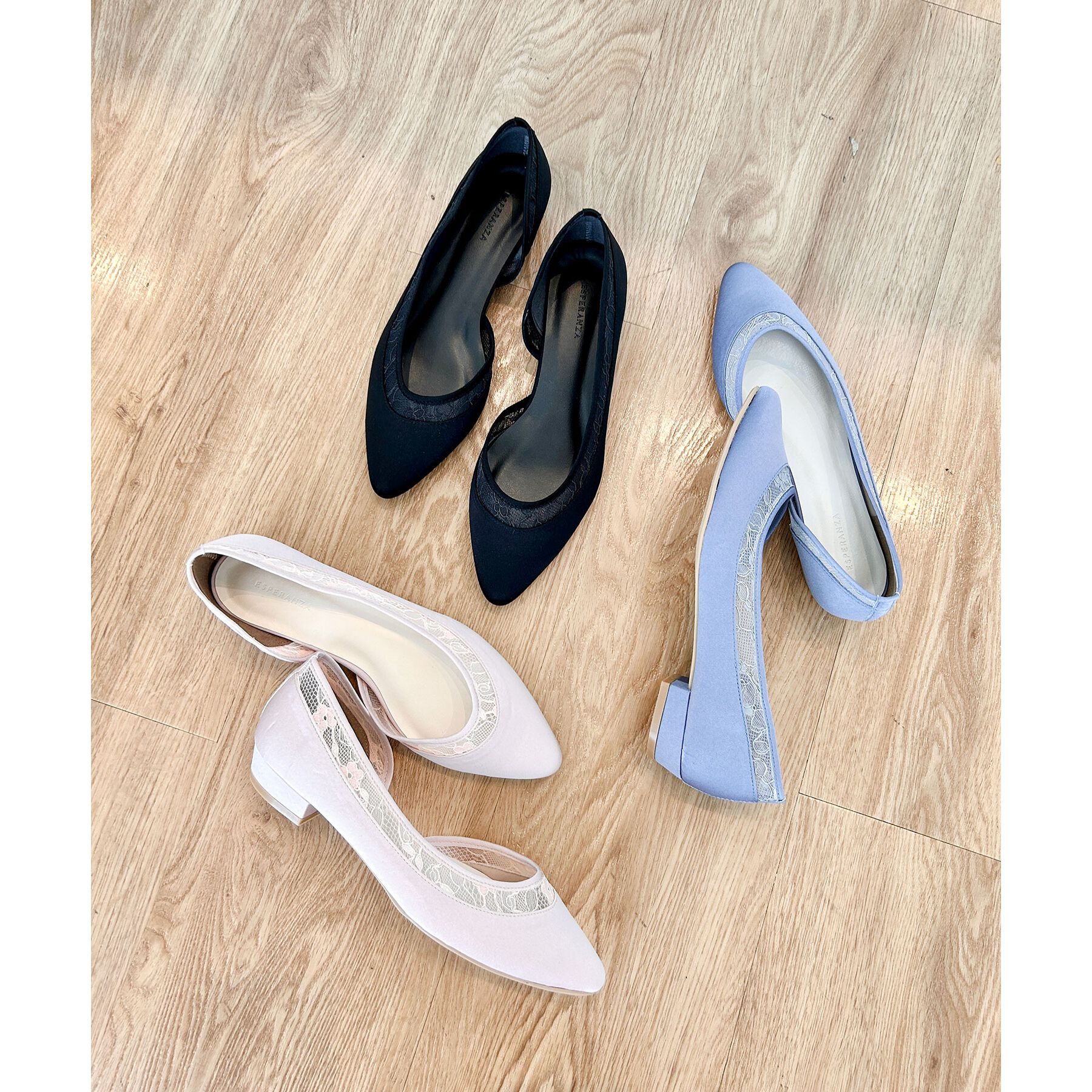 ESPERANZA「セパレートフラットパンプス　結婚式二次会 パーティー 24SS」|その他|