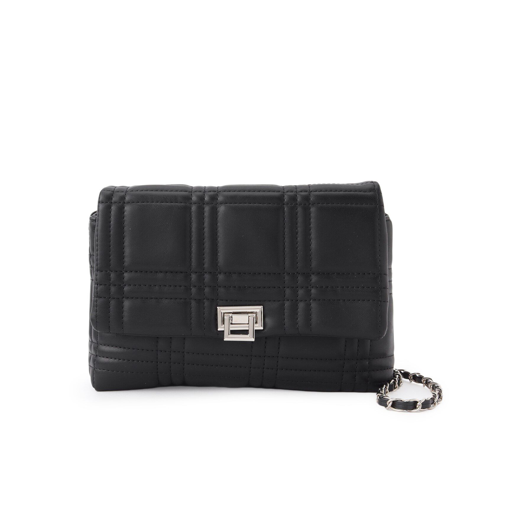 Ober Tashe「チェーンショルダーバッグ」|ショルダー・メッセンジャー|ブラック&times;シルバー(